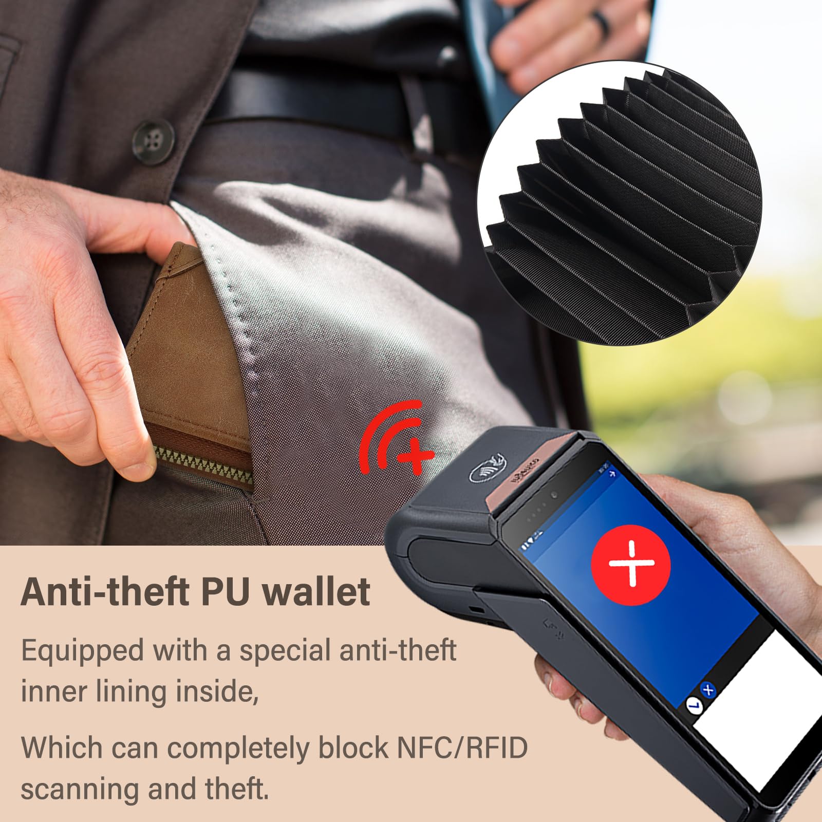 adistylinno-men-s-wallet-portefeuille-homme-rfid-zip-noir image 4