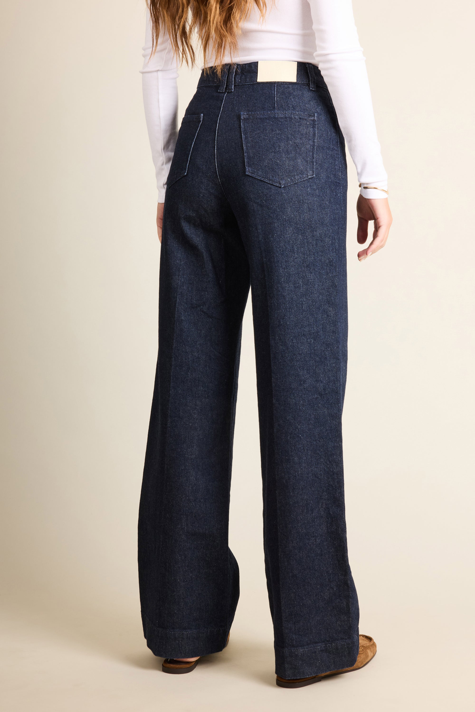 le-pantalon-jeans-femme-wideleg-brut-jean-taille-haute-coton image 7
