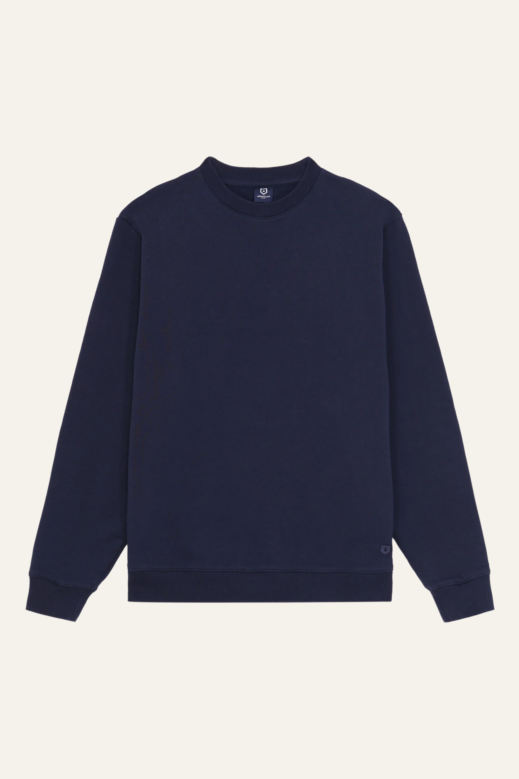 le-pantalon-sweats-homme-bleu-marine-coton-bio image 1