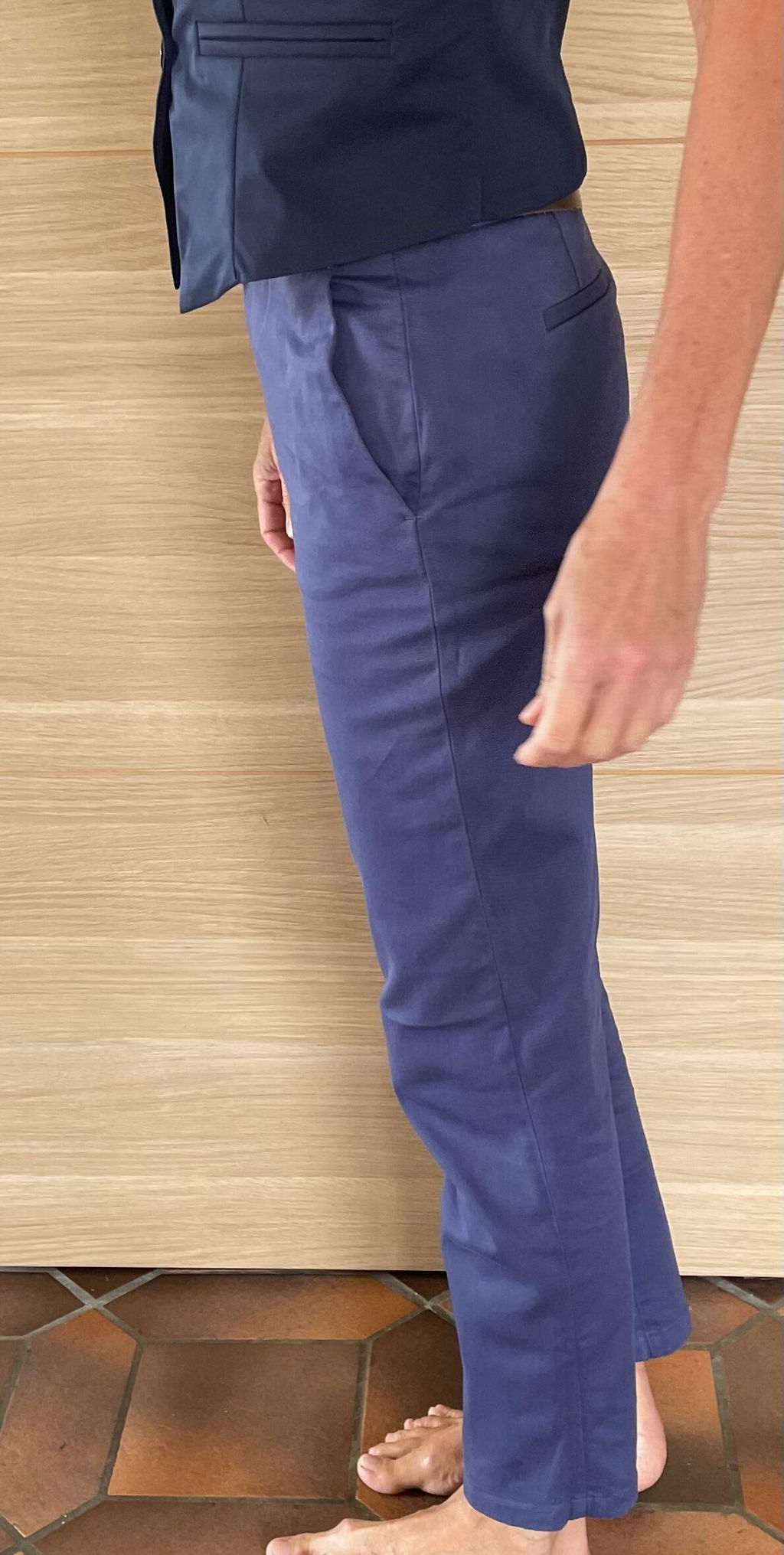 Jambe allongée