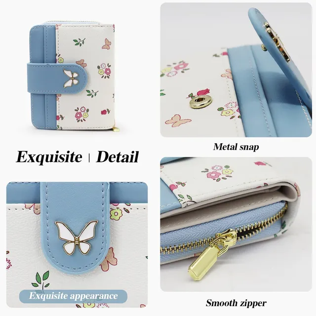 adistylinno-women-s-wallet-portefeuille-papillon-compact image 1