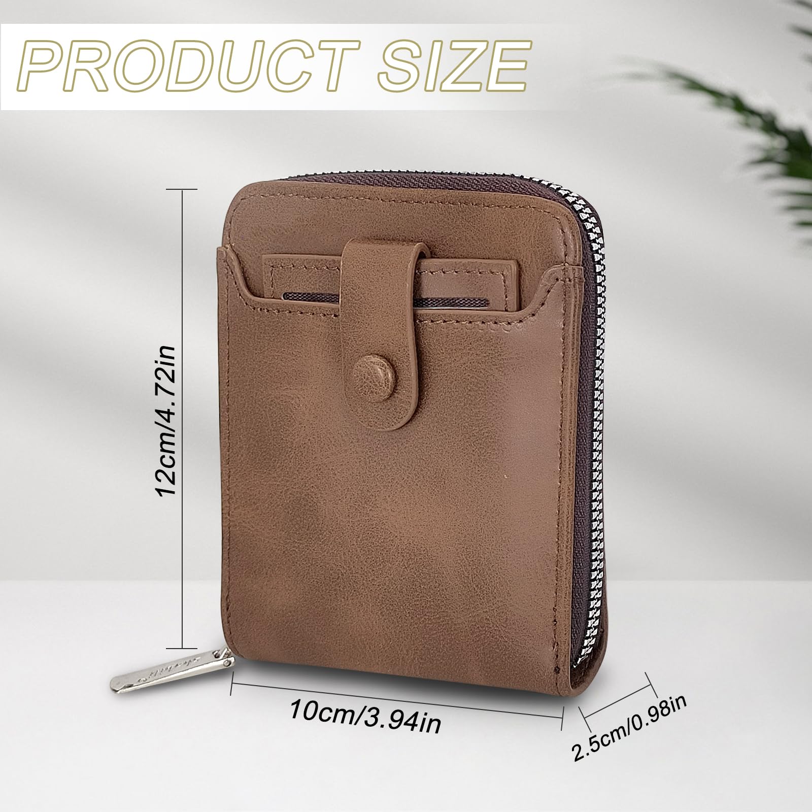 adistylinno-wallet-portefeuille-homme-cuir-pu-compact-zip image 4