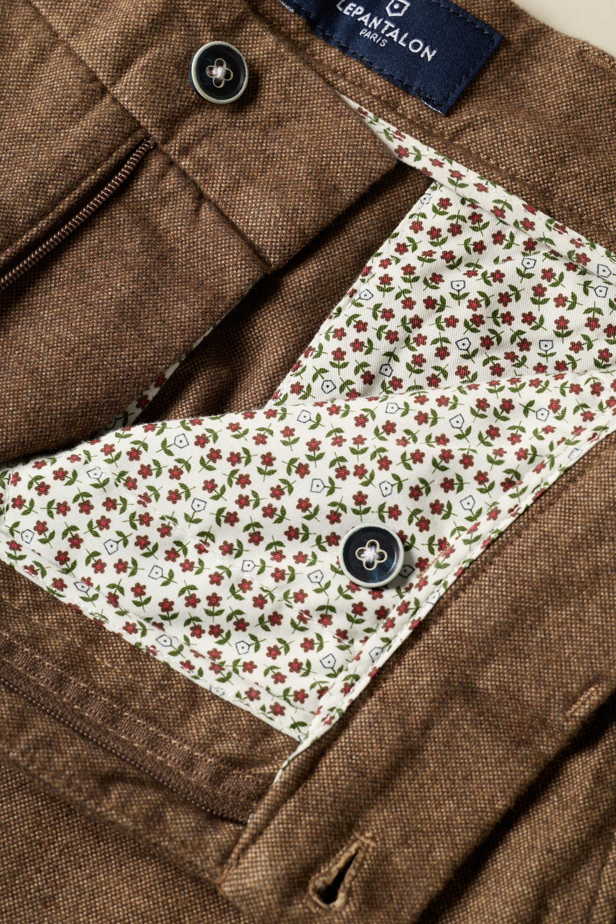 le-pantalon-chinos-homme-chino-marron-chaud-flanelle image 7