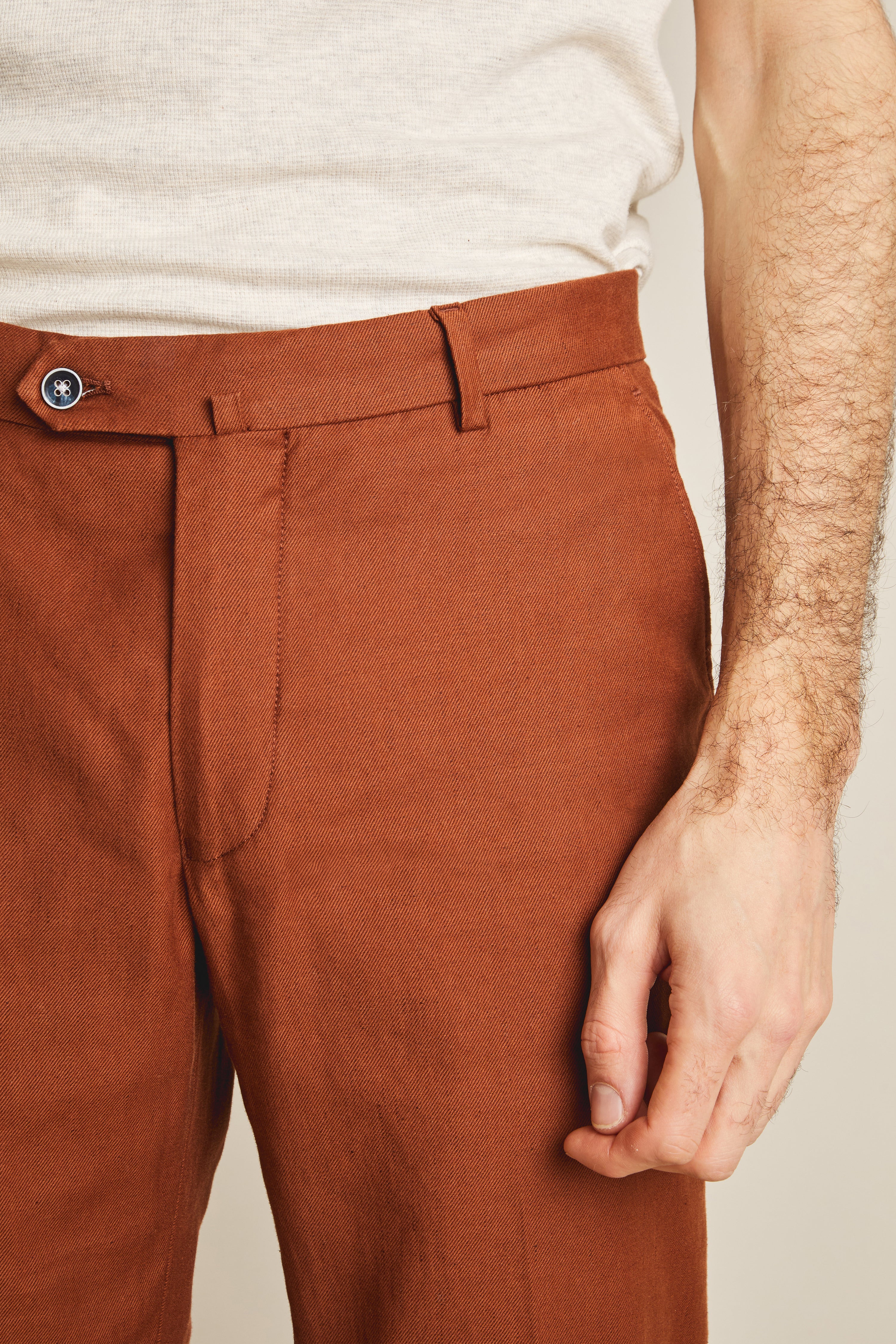 le-pantalon-chino-coton-lin-terracotta-chino-t-l-ger image 4