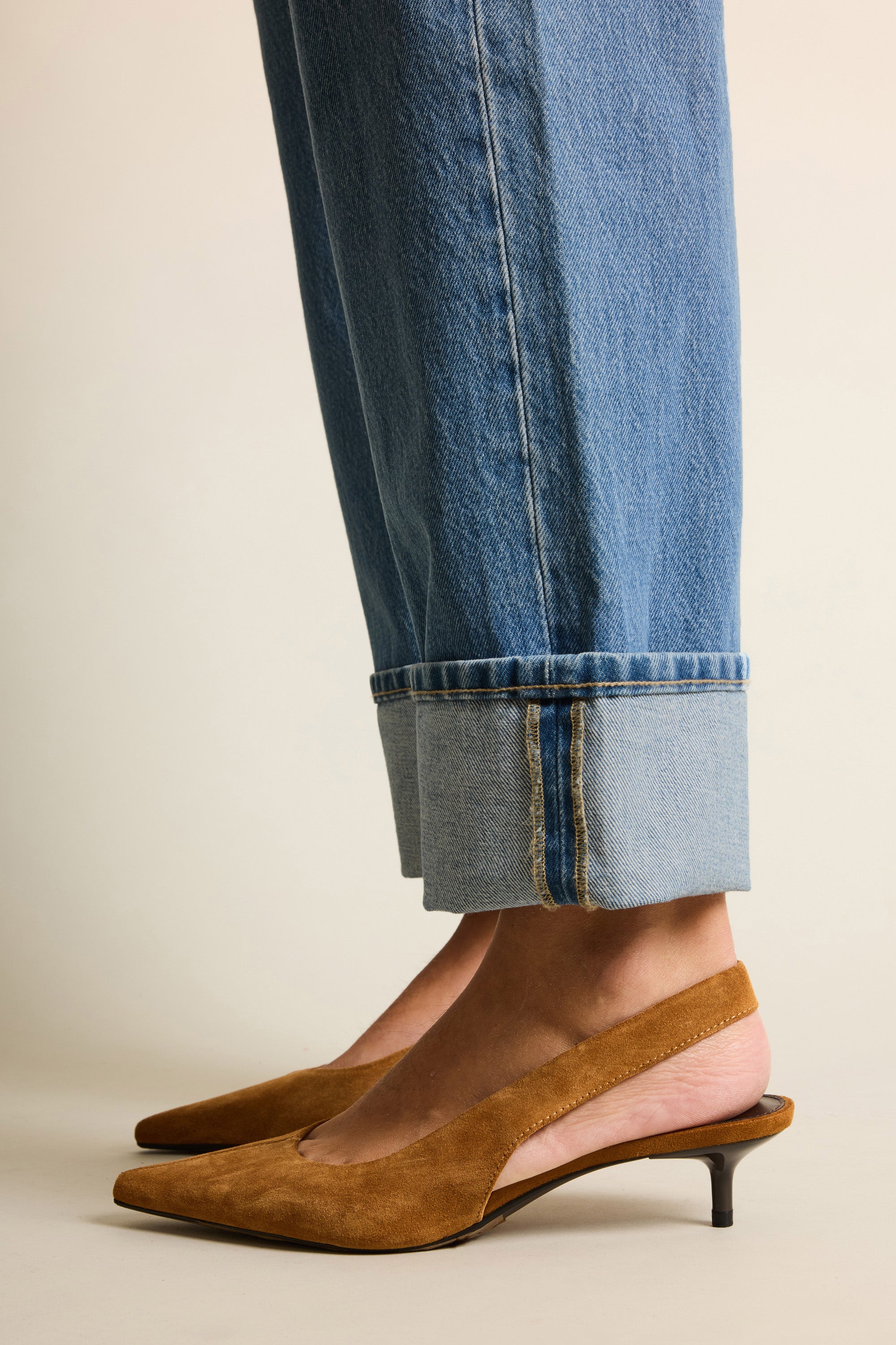 le-pantalon-jeans-femme-jean-boyfriend-middle-blue-coton image 6