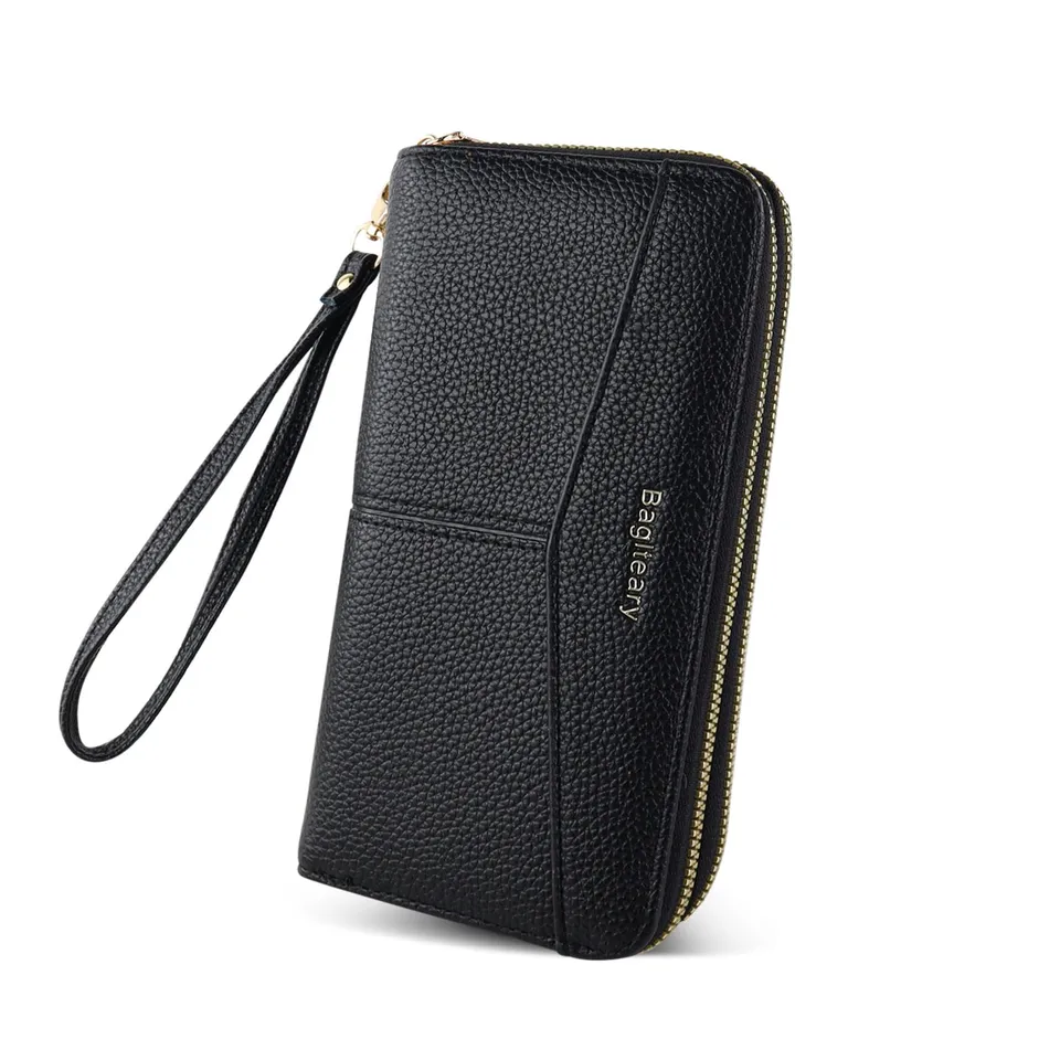 adistylinno-women-s-wallet-portefeuille-long-noir-dragonne-t-l-phone image 1