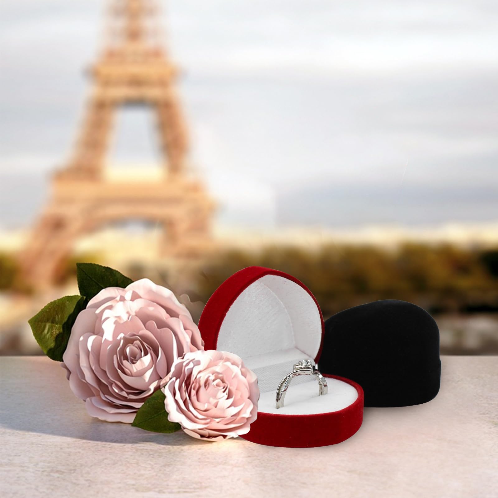 adistylinno-jewelry-box-lot-2-crins-bague-c-ur-rouge-noir image 4