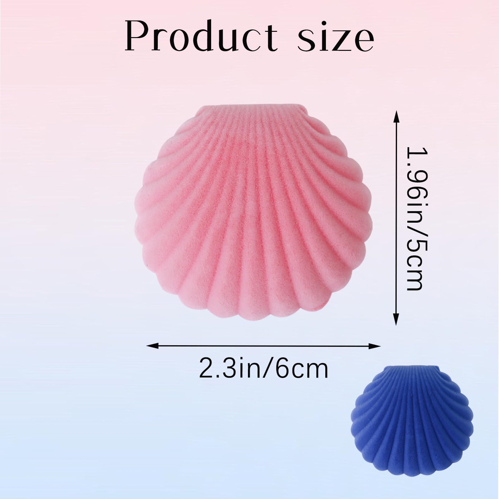 adistylinno-jewelry-box-bo-te-coquillage-rose-bleu-lot-2 image 2
