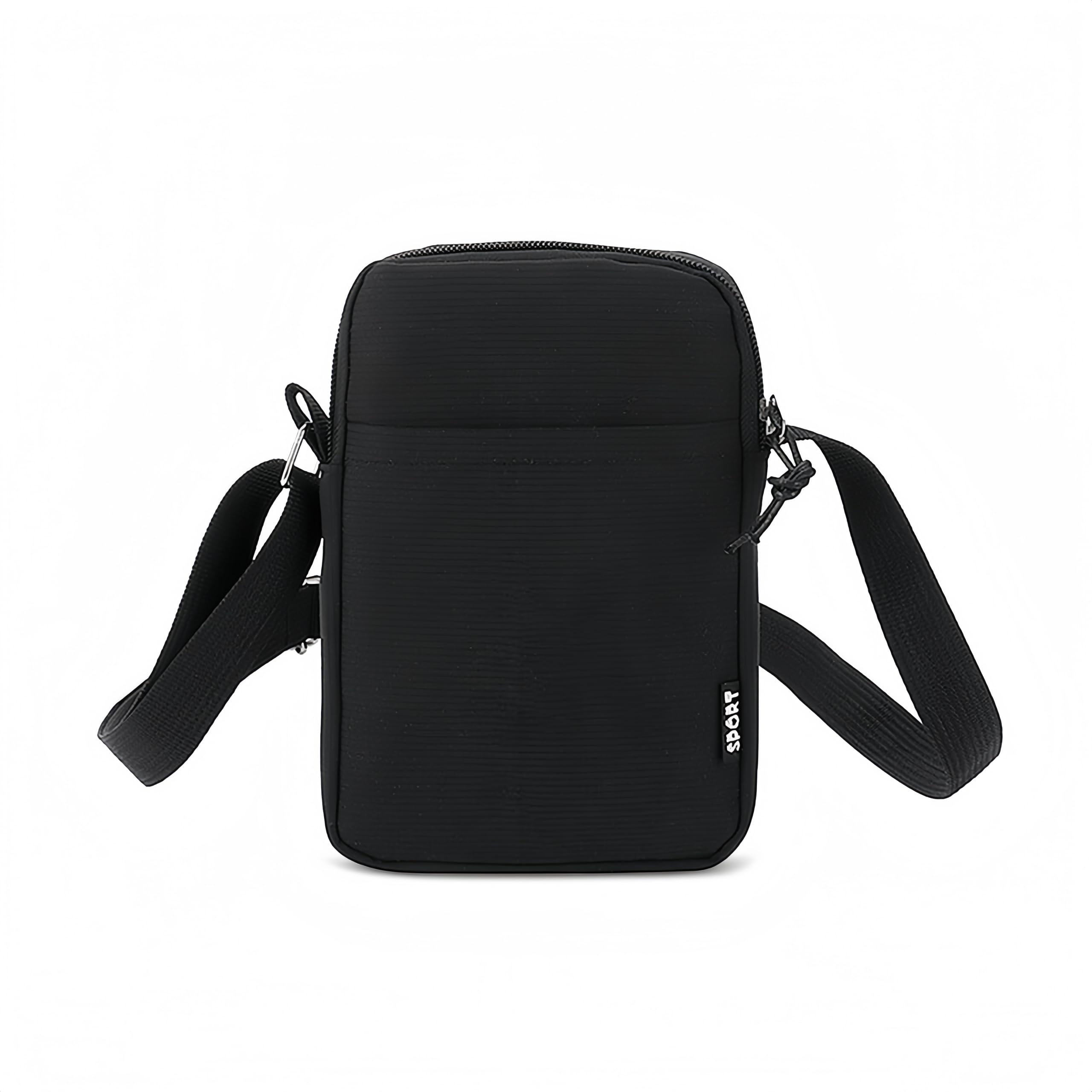 adistylinno-crossbody-sac-bandouli-re-noir-toile-t-l-phone image 1