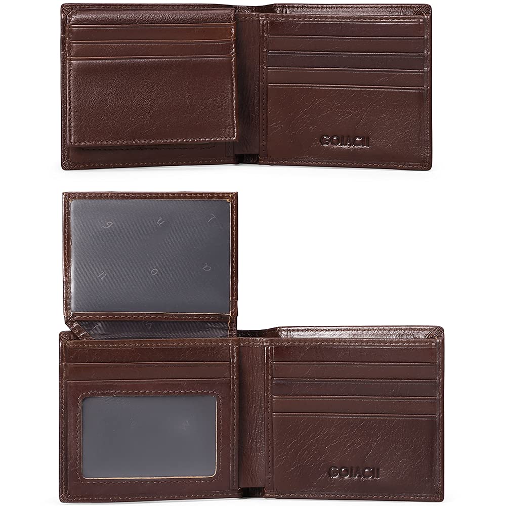 gaekeao-card-holder-wallet-portefeuille-homme-cuir-rfid-11-cartes image 8