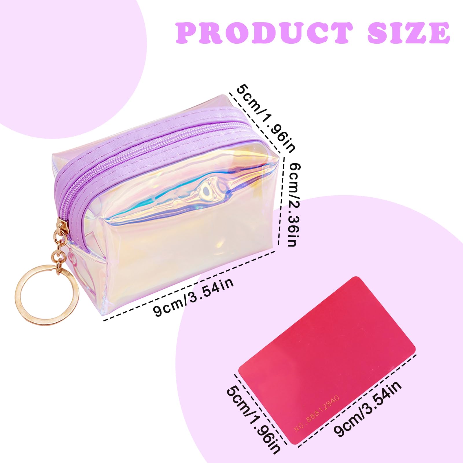 adistylinno-change-purse-porte-monnaie-lilas-transparent image 2