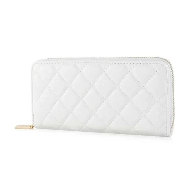 adistylinno-women-s-wallet-portefeuille-femme-blanc-zip image 1