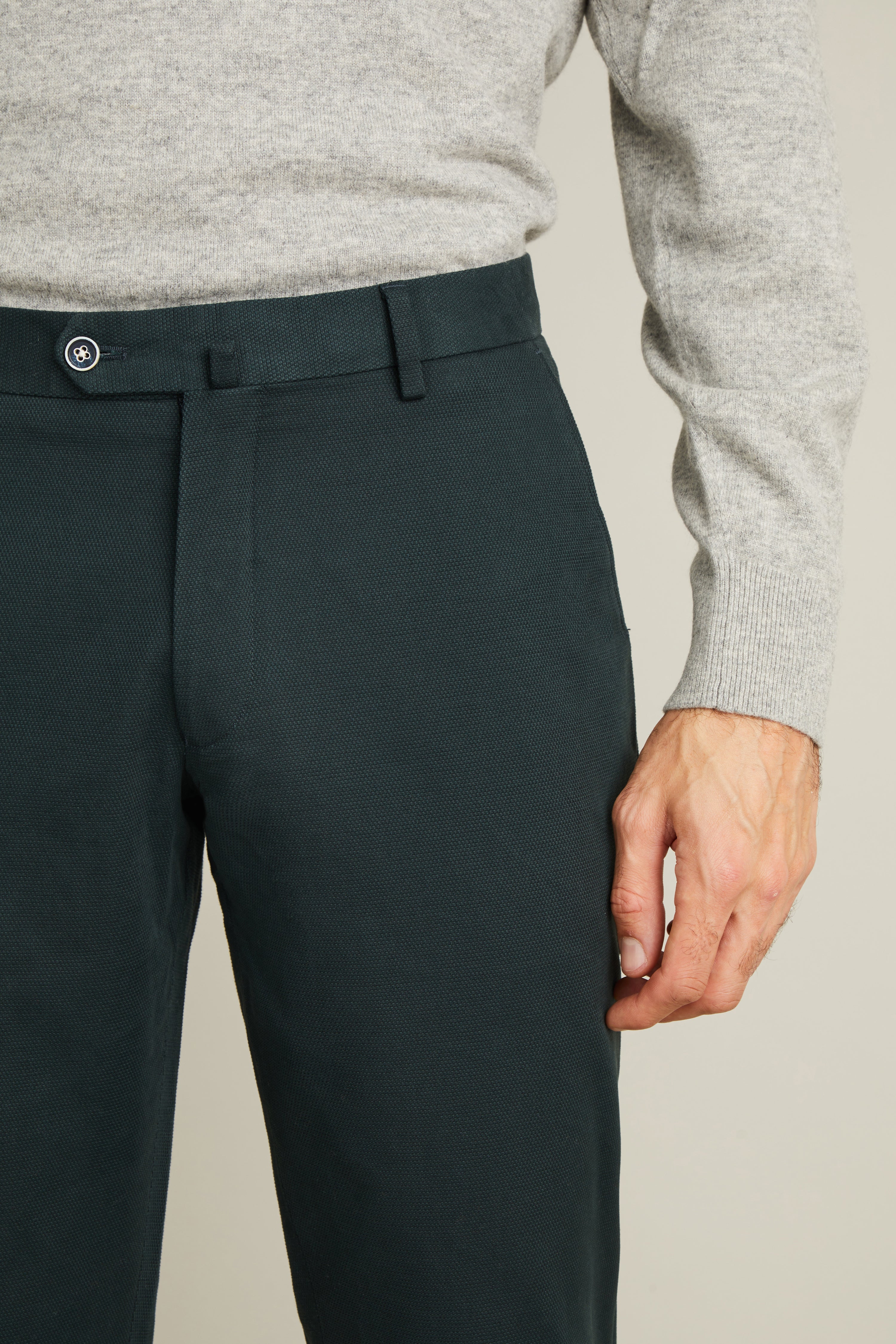 le-pantalon-chino-textur-vert-anglais-pantalon-homme-42 image 2
