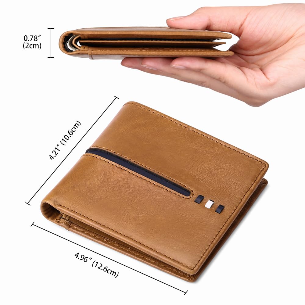 gaekeao-card-holder-wallet-portefeuille-cuir-homme-rfid-11-cartes image 4
