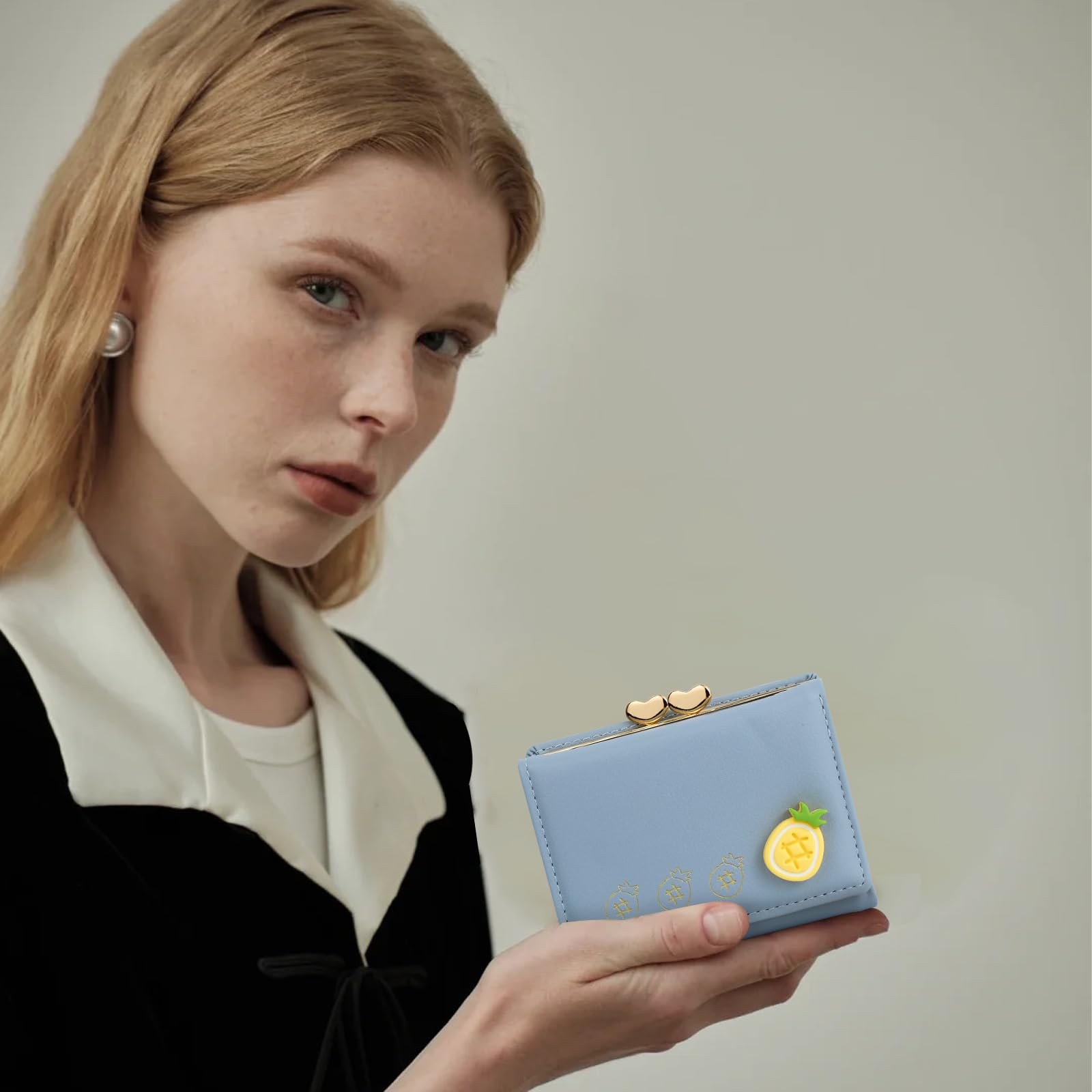 adistylinno-women-s-wallet-petit-portefeuille-fruit-c-ur image 6