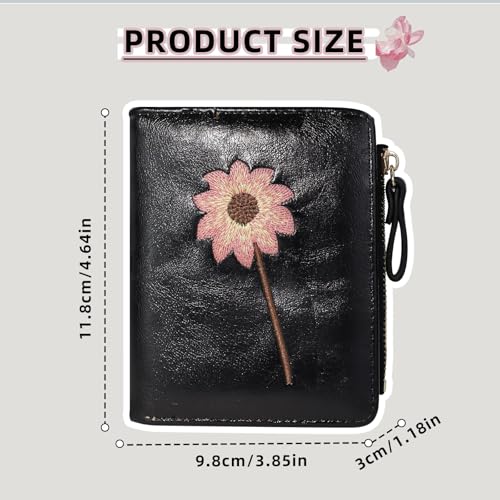 adistylinno-women-s-wallet-petit-portefeuille-floral-6-cartes image 8