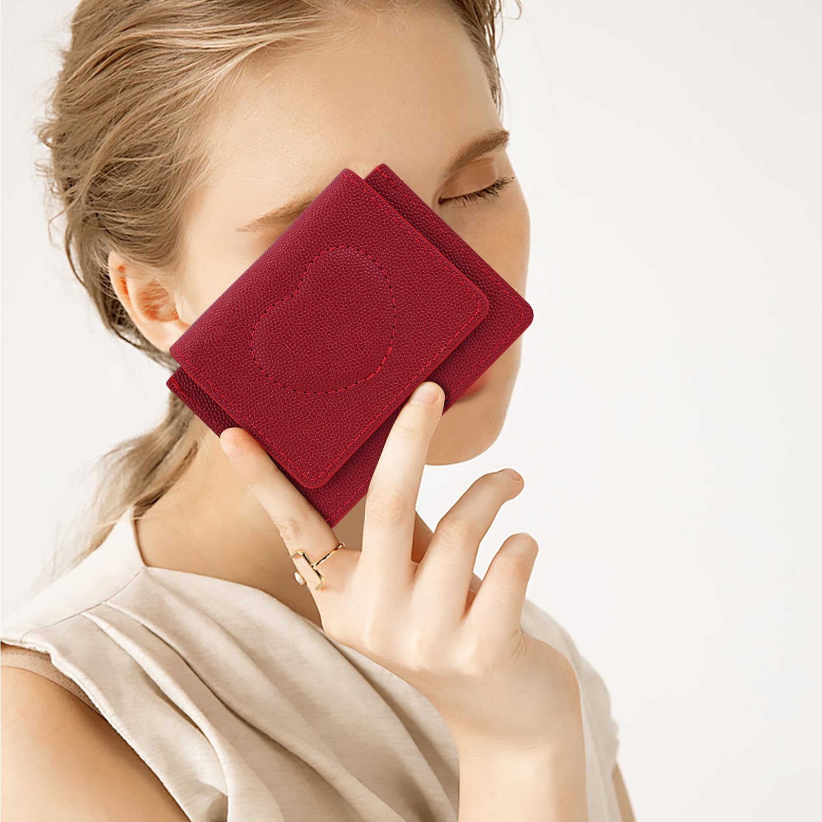 adistylinno-women-s-wallet-mini-portefeuille-femme-rouge-coeur image 5