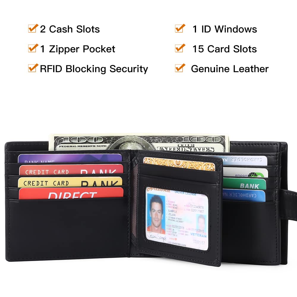 gaekeao-large-wallet-01-noir-portefeuille-homme-cuir-rfid image 3