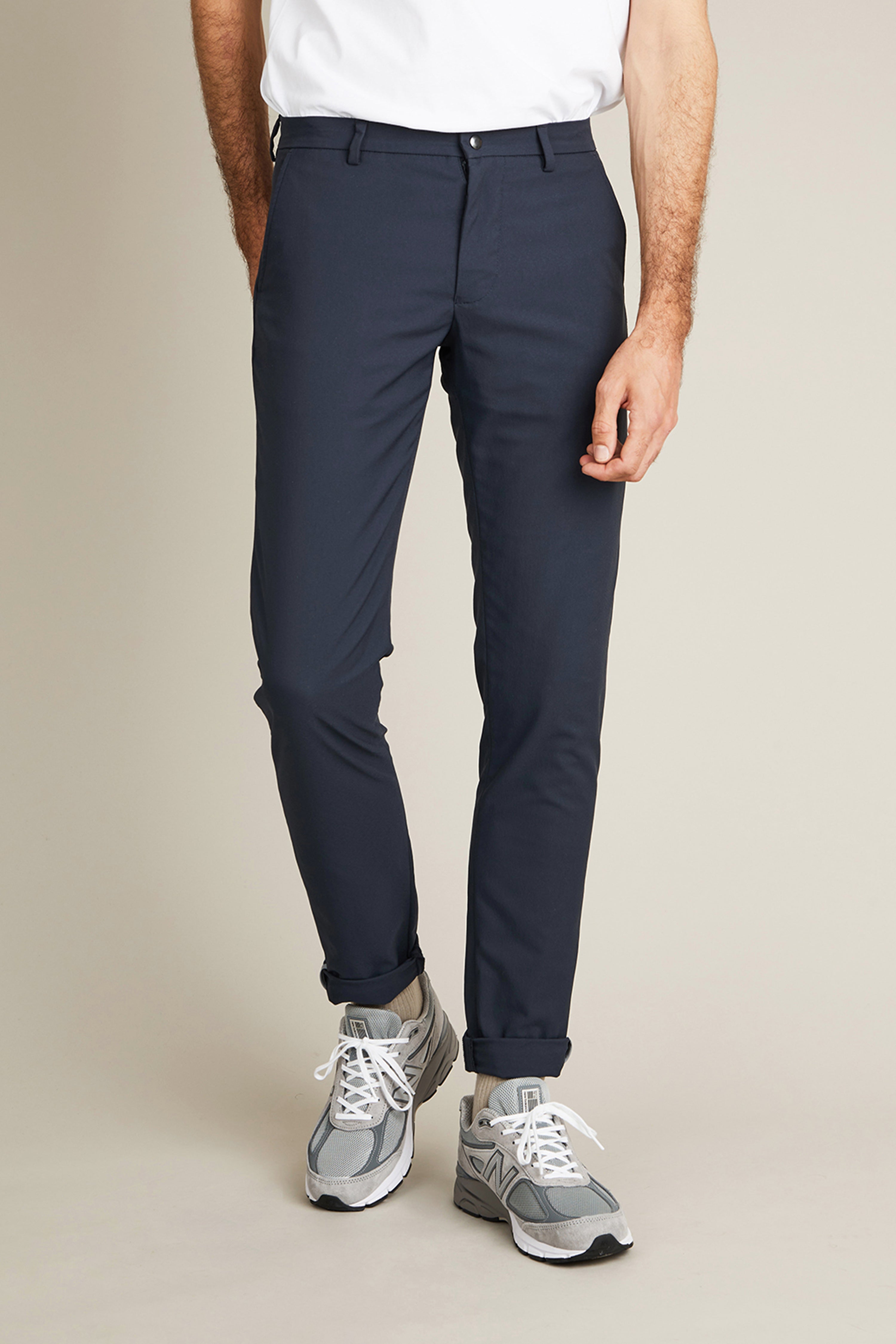 le-pantalon-chinos-fm-lpt-1-chino-technique-bleu-marine image 1