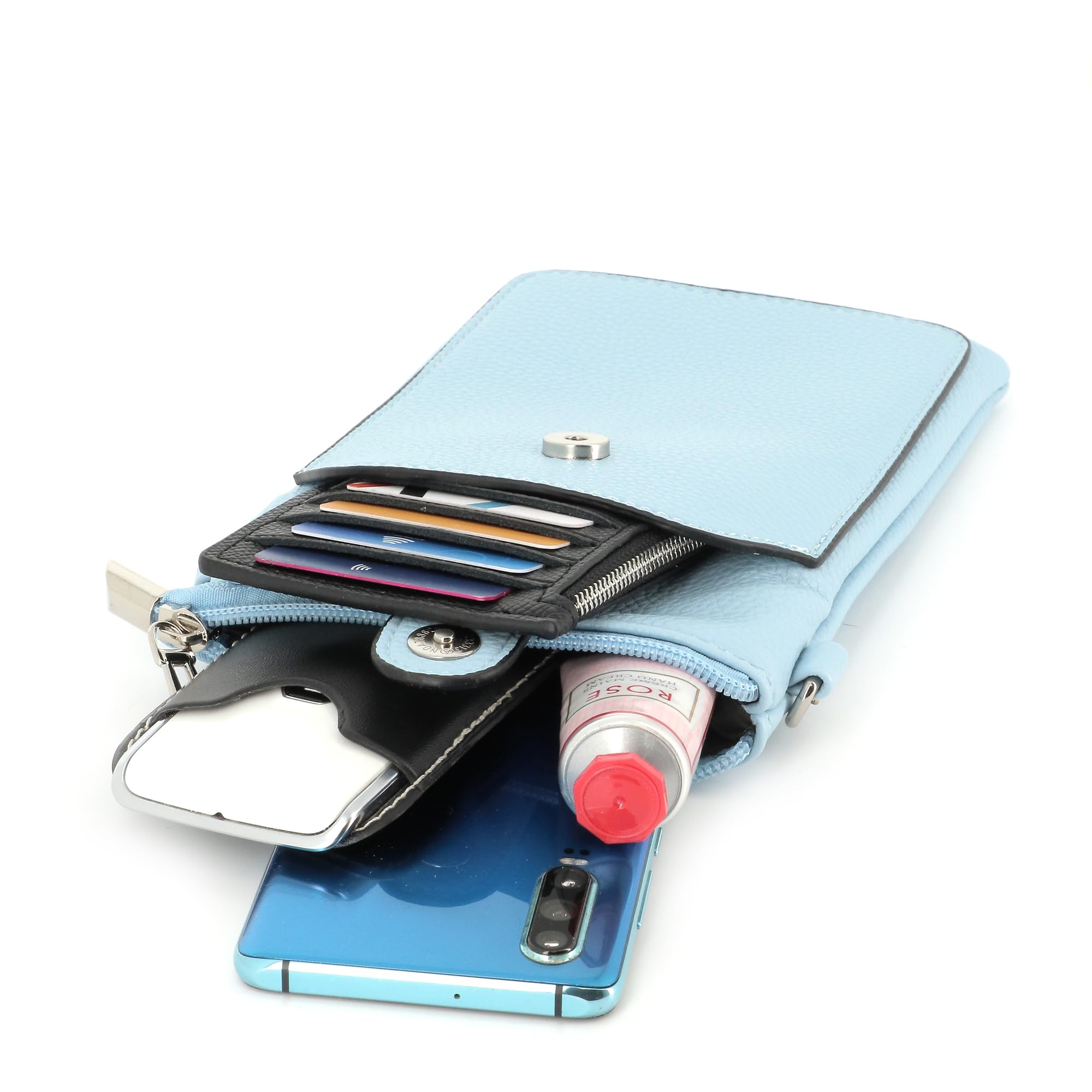 flora-co-pochettes-t-l-phones-pochette-bleu-clair-simili-cuir image 4