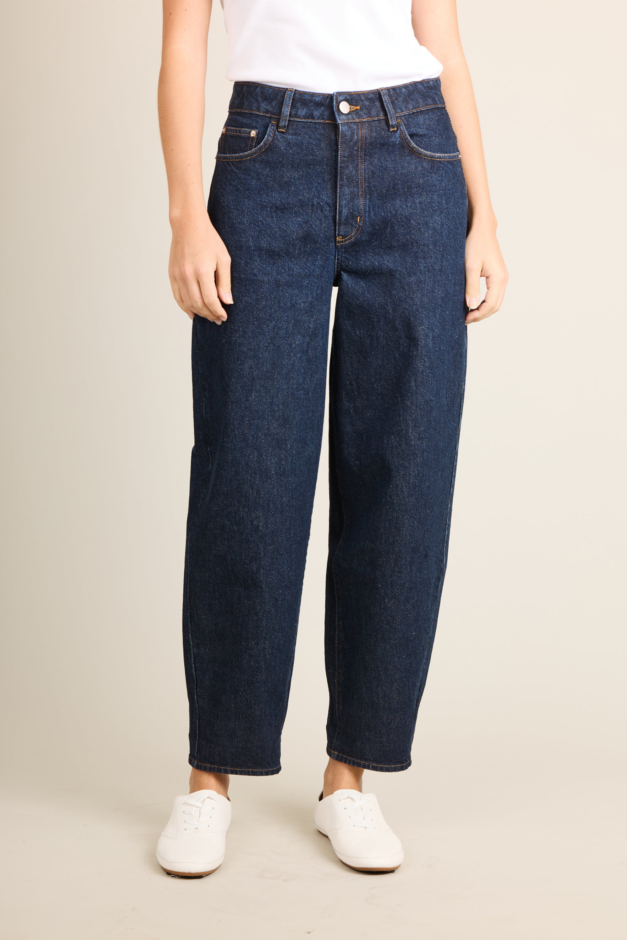 le-pantalon-jean-balloon-brut-femme-ample image 1
