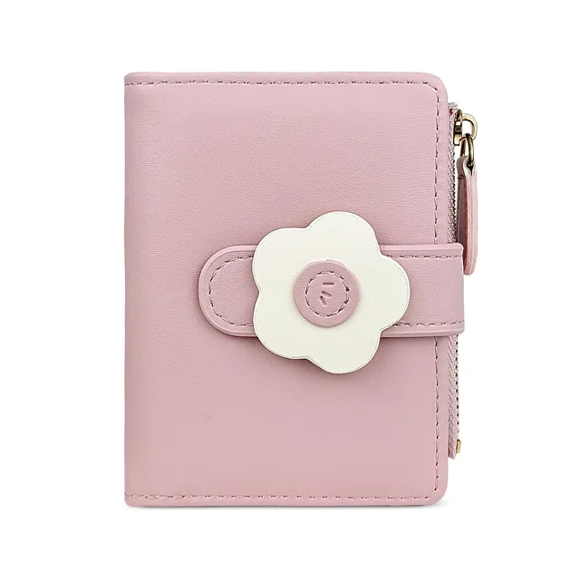 adistylinno-petit-portefeuille-femme-floral-rose-cuir-5-cartes image 1
