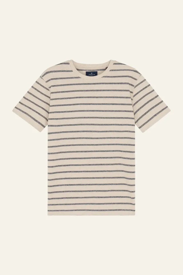 le-pantalon-t-shirts-homme-marini-re-t-shirt-bleu-marine-coton-lin image 1