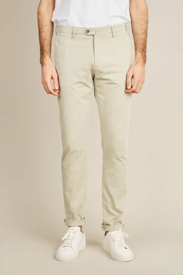 le-pantalon-chinos-homme-chino-aerien-vert-olive-leger image 1