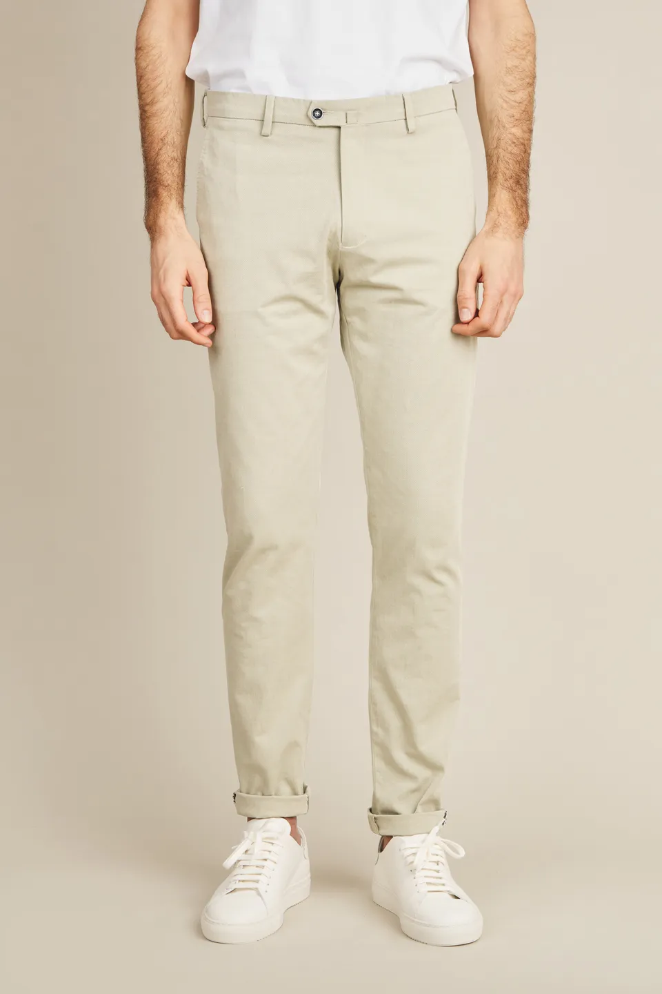 le-pantalon-chinos-homme-chino-aerien-vert-olive-leger image 1