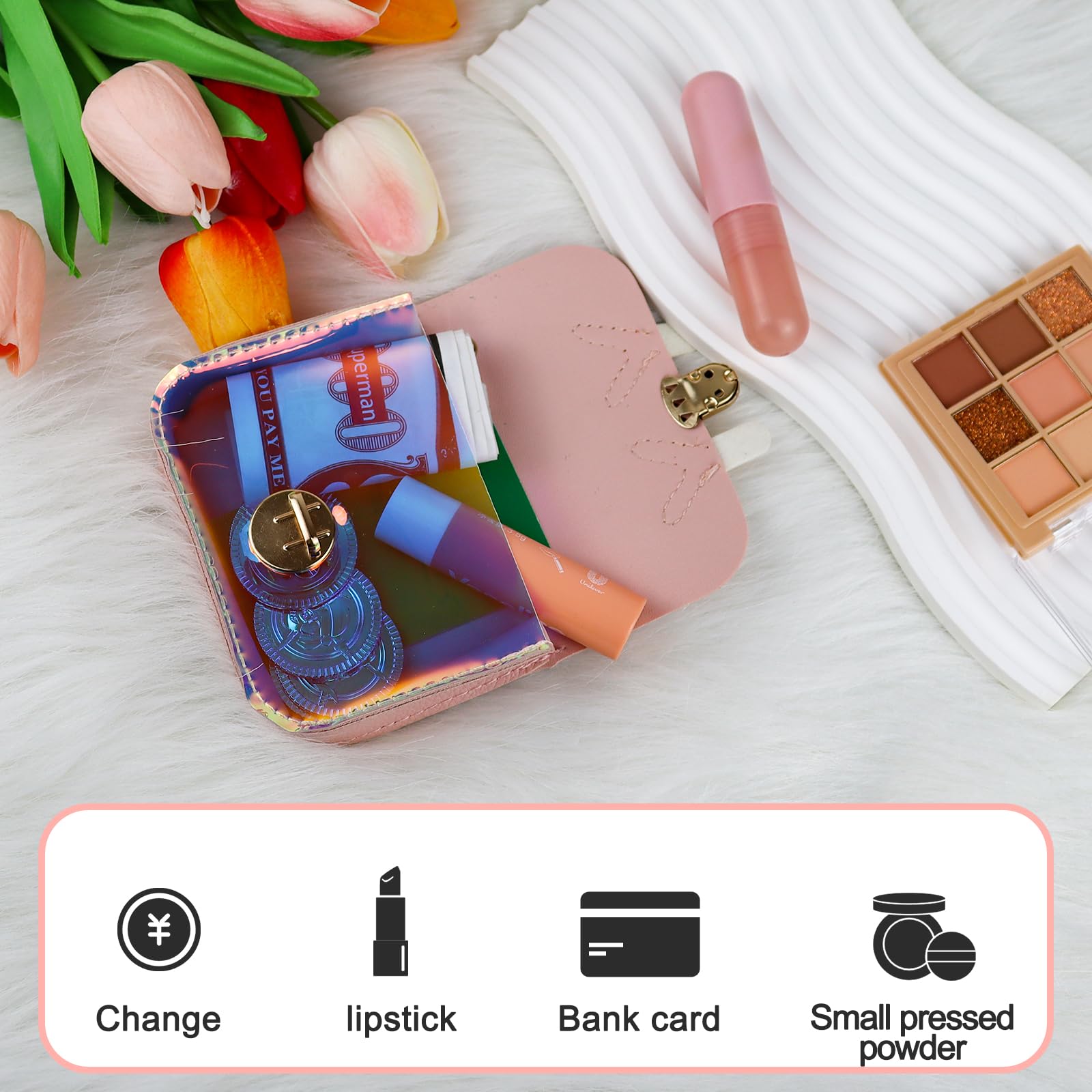 adistylinno-women-s-wallet-mini-portefeuille-rose-porte-cl-s image 2