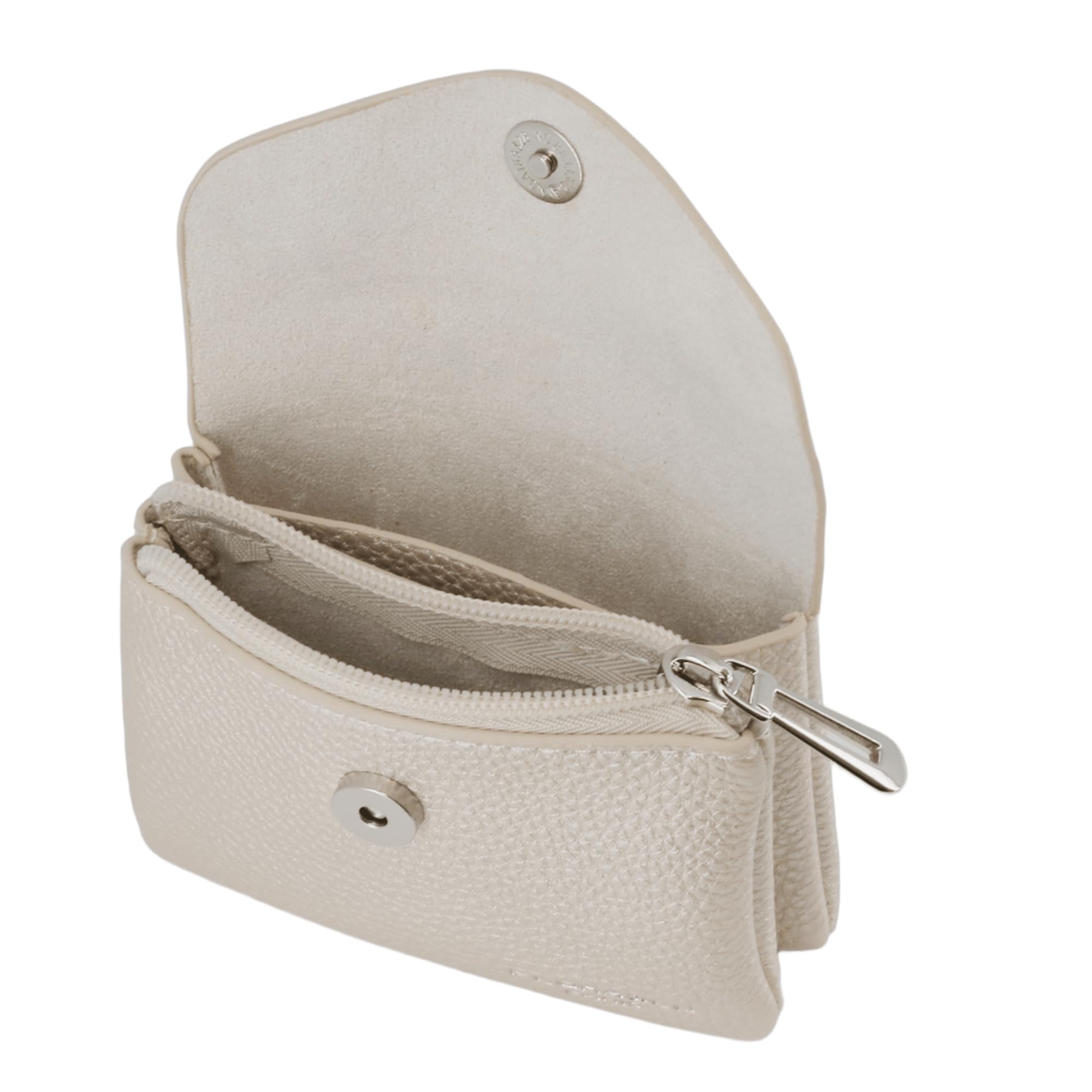flora-co-porte-feuille-mini-femme-ivoire-similicuir-pochette-zip image 4