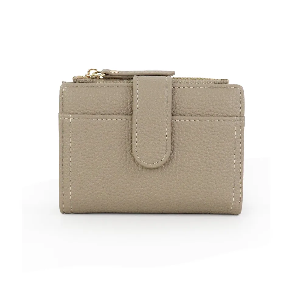 adistylinno-women-s-wallet-petit-portefeuille-femme-kaki-cuir image 1