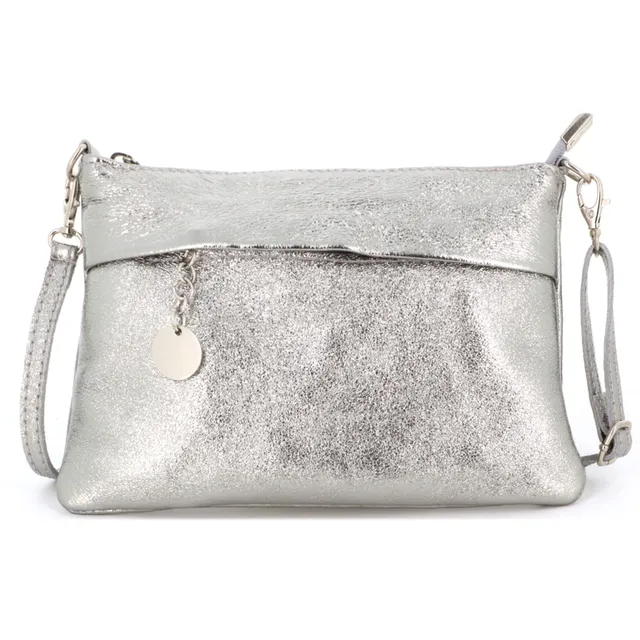 double-tree-sac-bandouli-re-cuir-iris-argent image 1