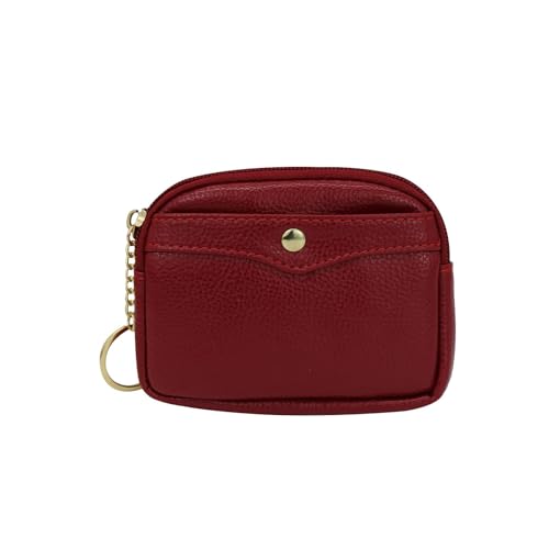 adistylinno-change-purse-porte-monnaie-rouge-zip-synth-tique image 8