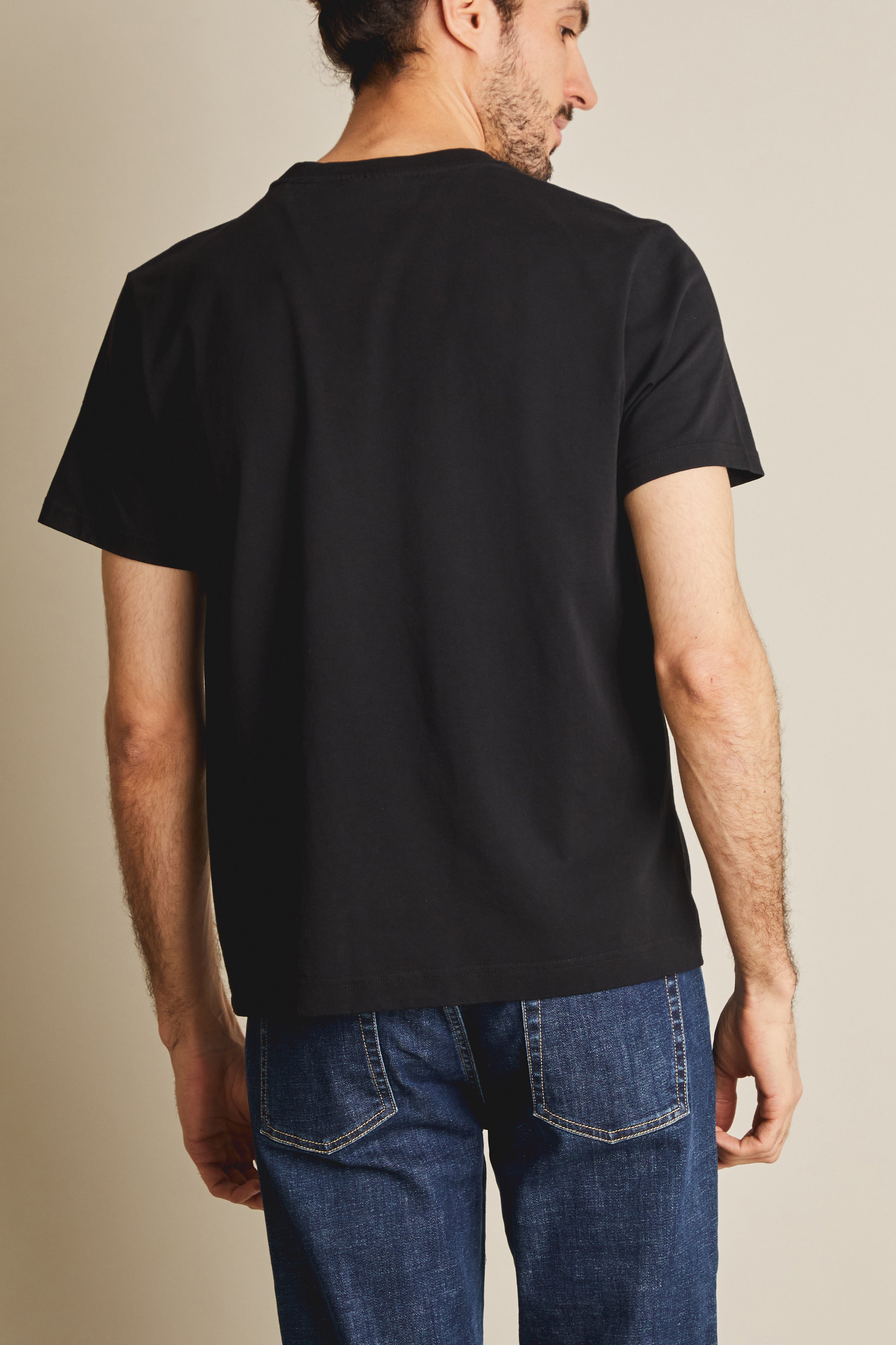 le-pantalon-t-shirts-homme-fm-lpts-7-noir-coton-bio image 6
