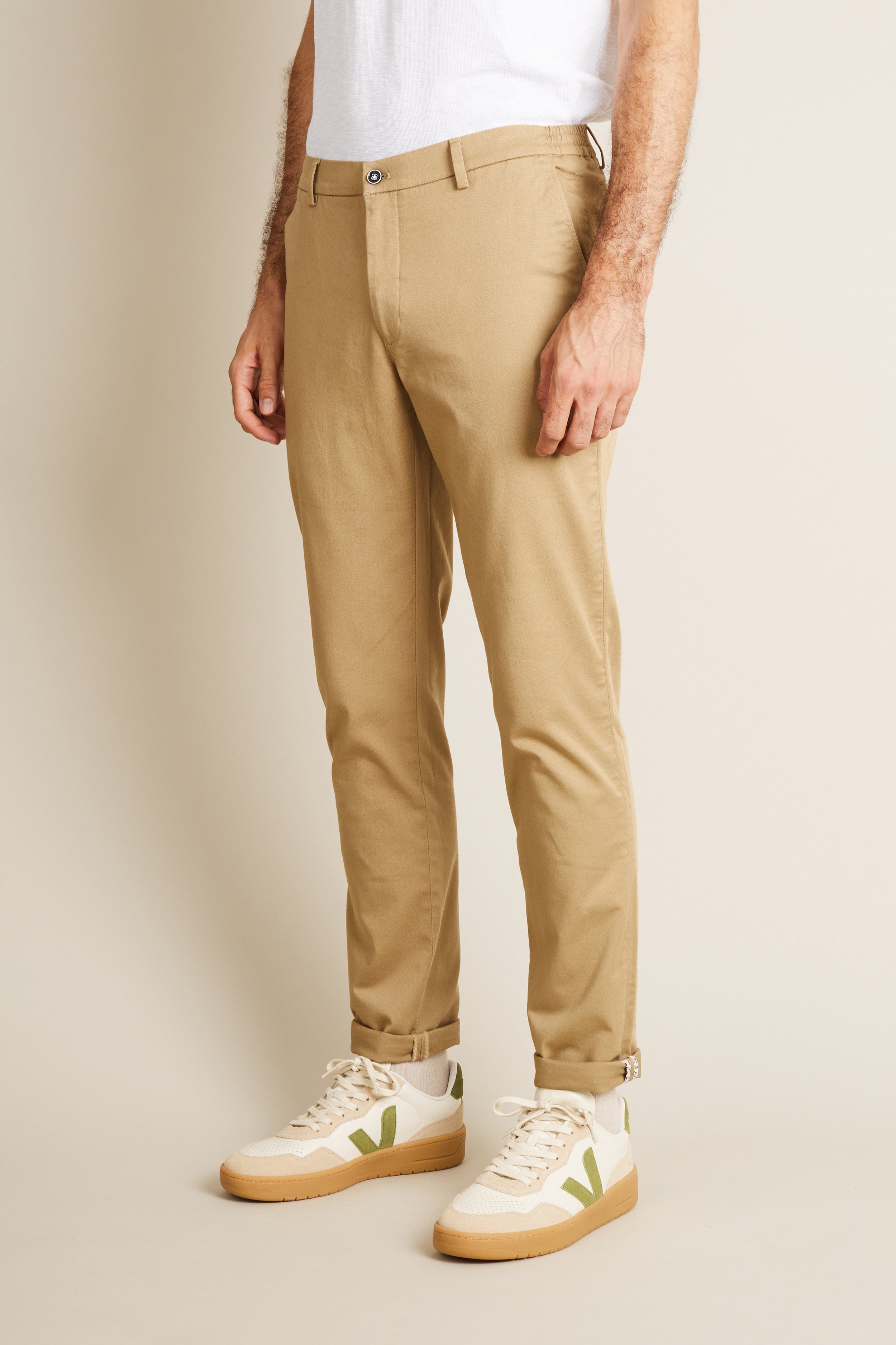le-pantalon-chinos-homme-fm-lpce-2-chino-beige-easy-coton image 5