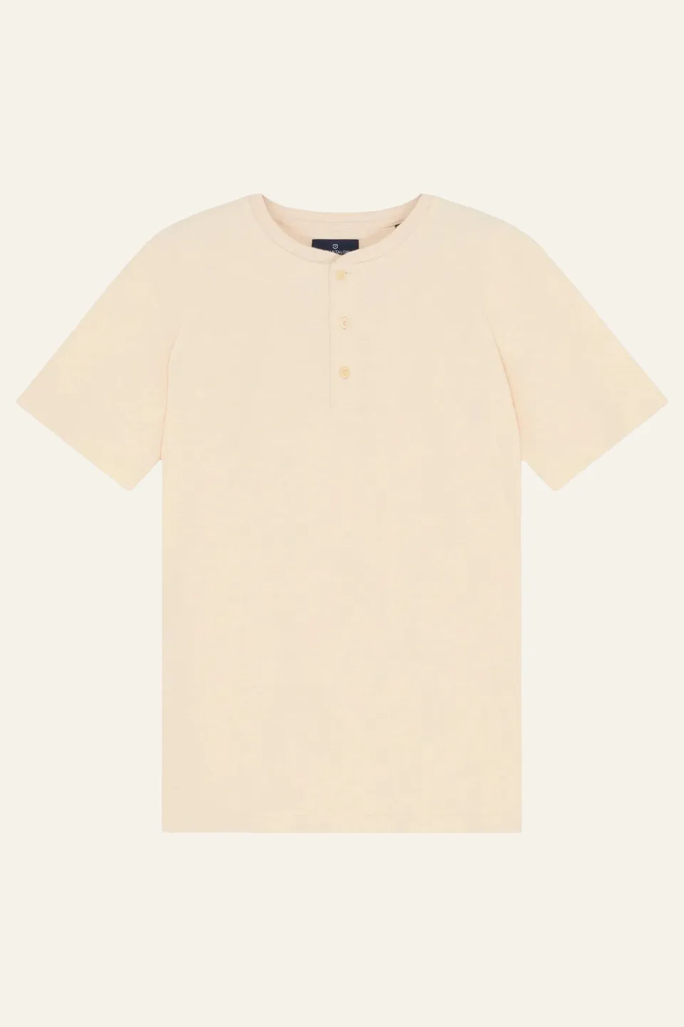 le-pantalon-t-shirts-homme-henley-tee-shirt-cru-coton image 1