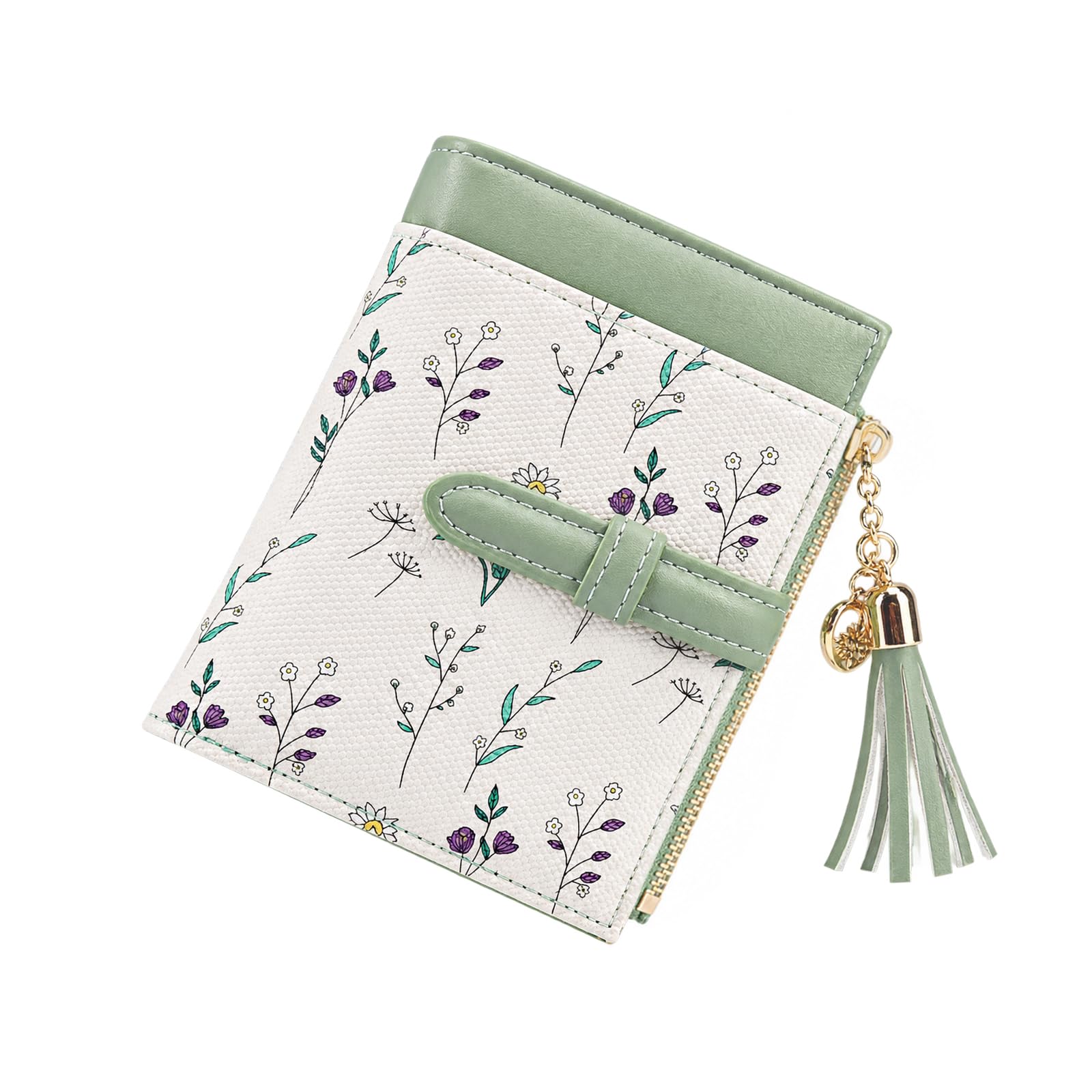 adistylinno-women-s-wallet-portefeuille-vert-compact image 1