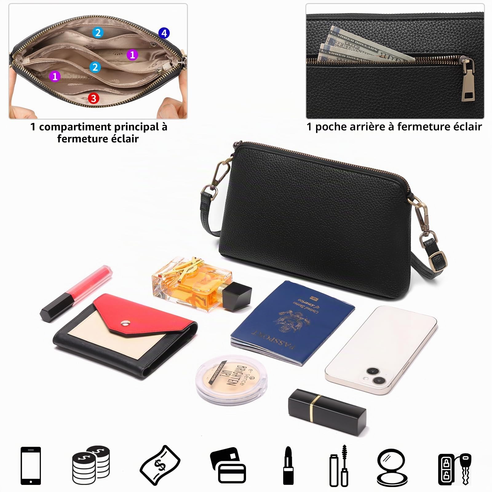 gaekeao-crossbody-bag-sac-bandouli-re-femme-noir-rfid-type2 image 4
