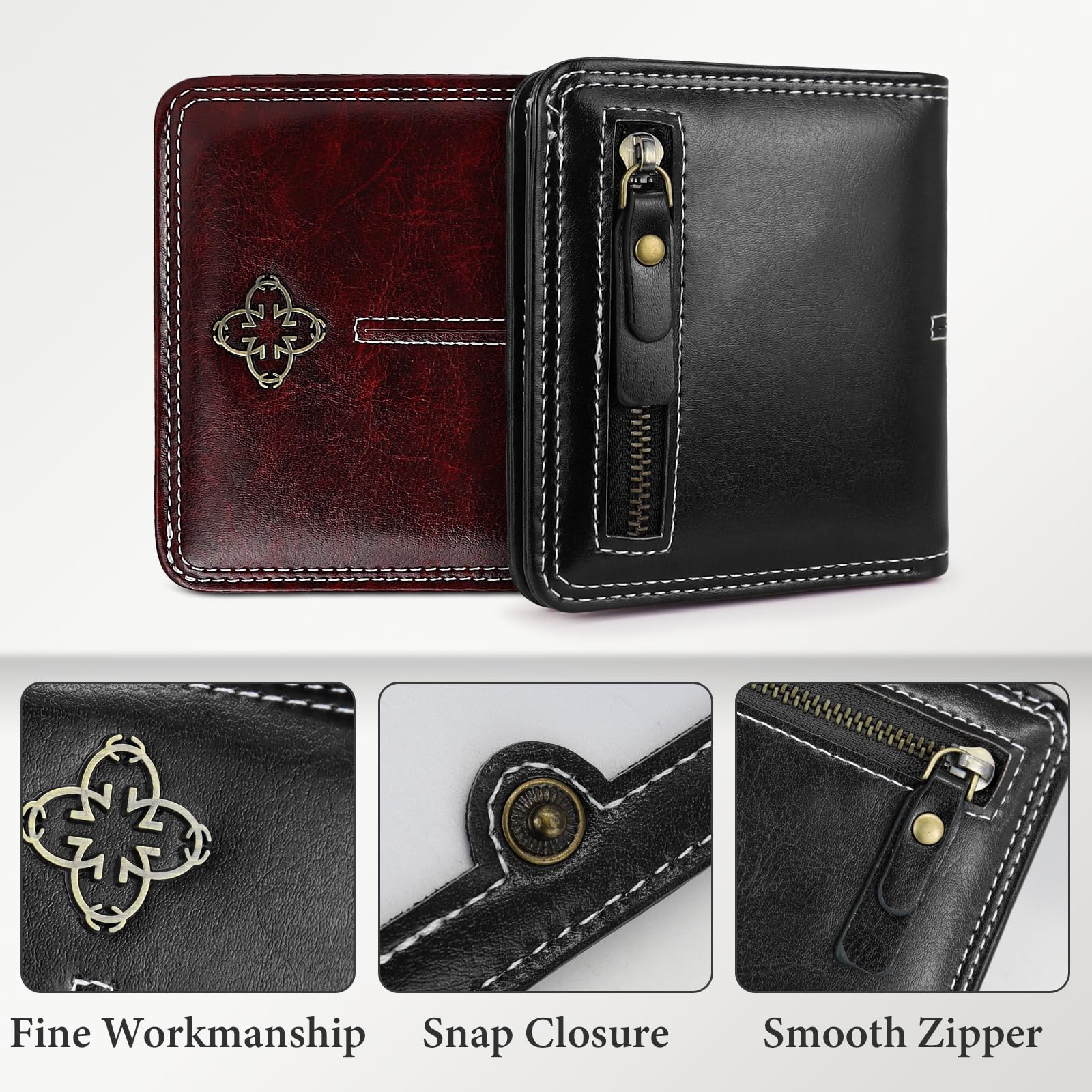 adistylinno-women-s-wallet-mini-portefeuille-fleur-r-tro image 3