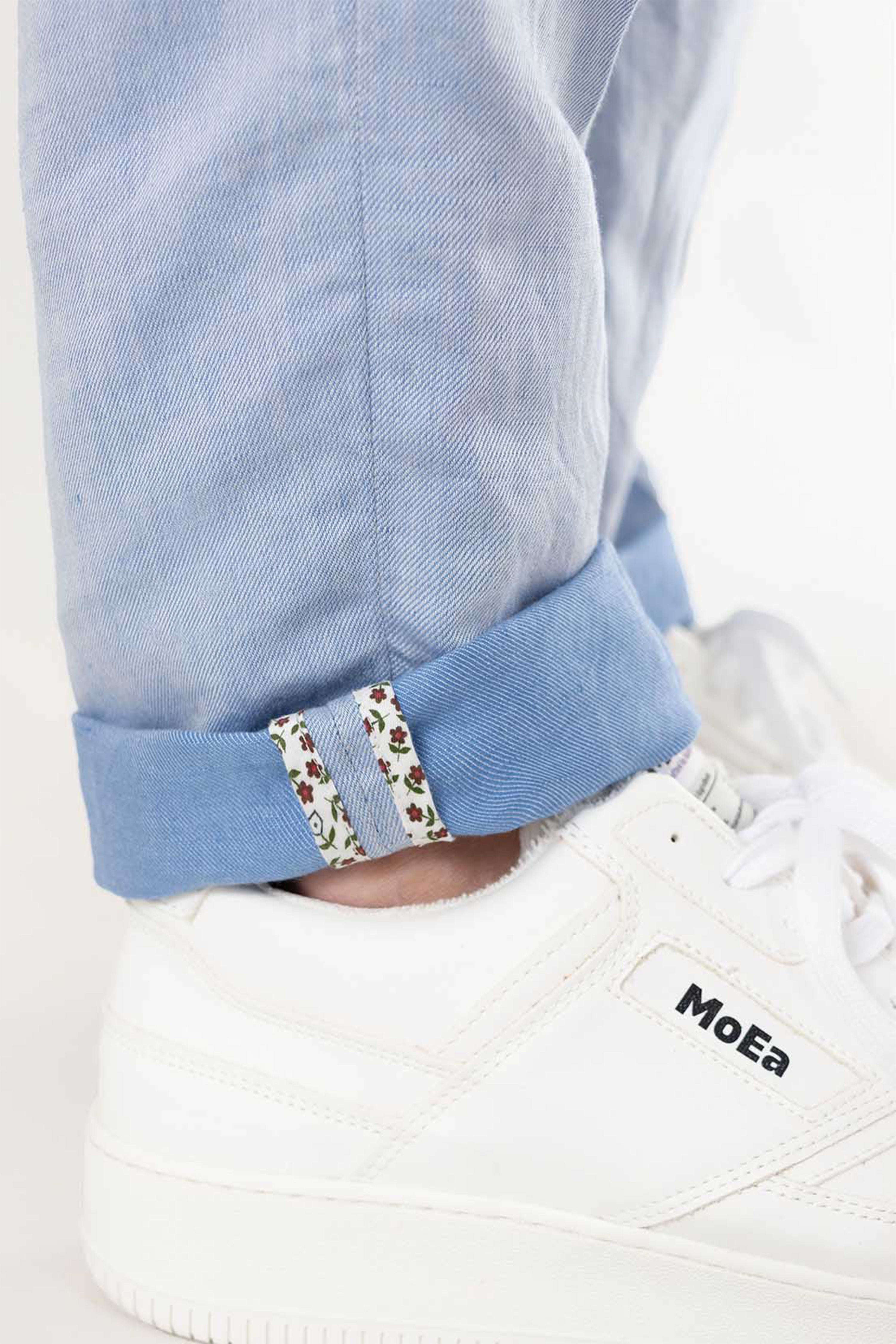 le-pantalon-pantalons-pinces-homme-pantalon-bleu-ciel-lin image 8