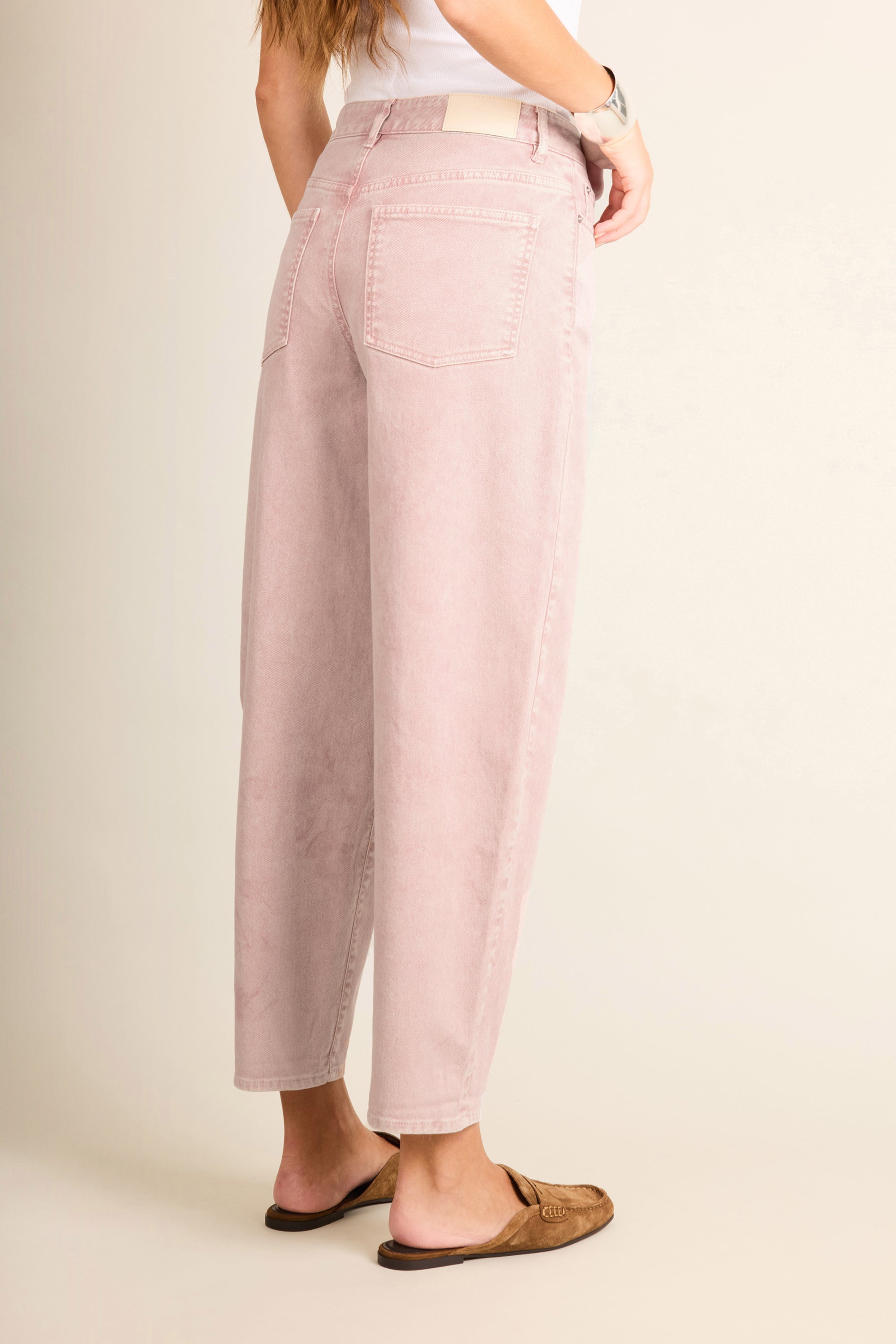 le-pantalon-jeans-femme-jean-balloon-ice-pink-coton-large image 7