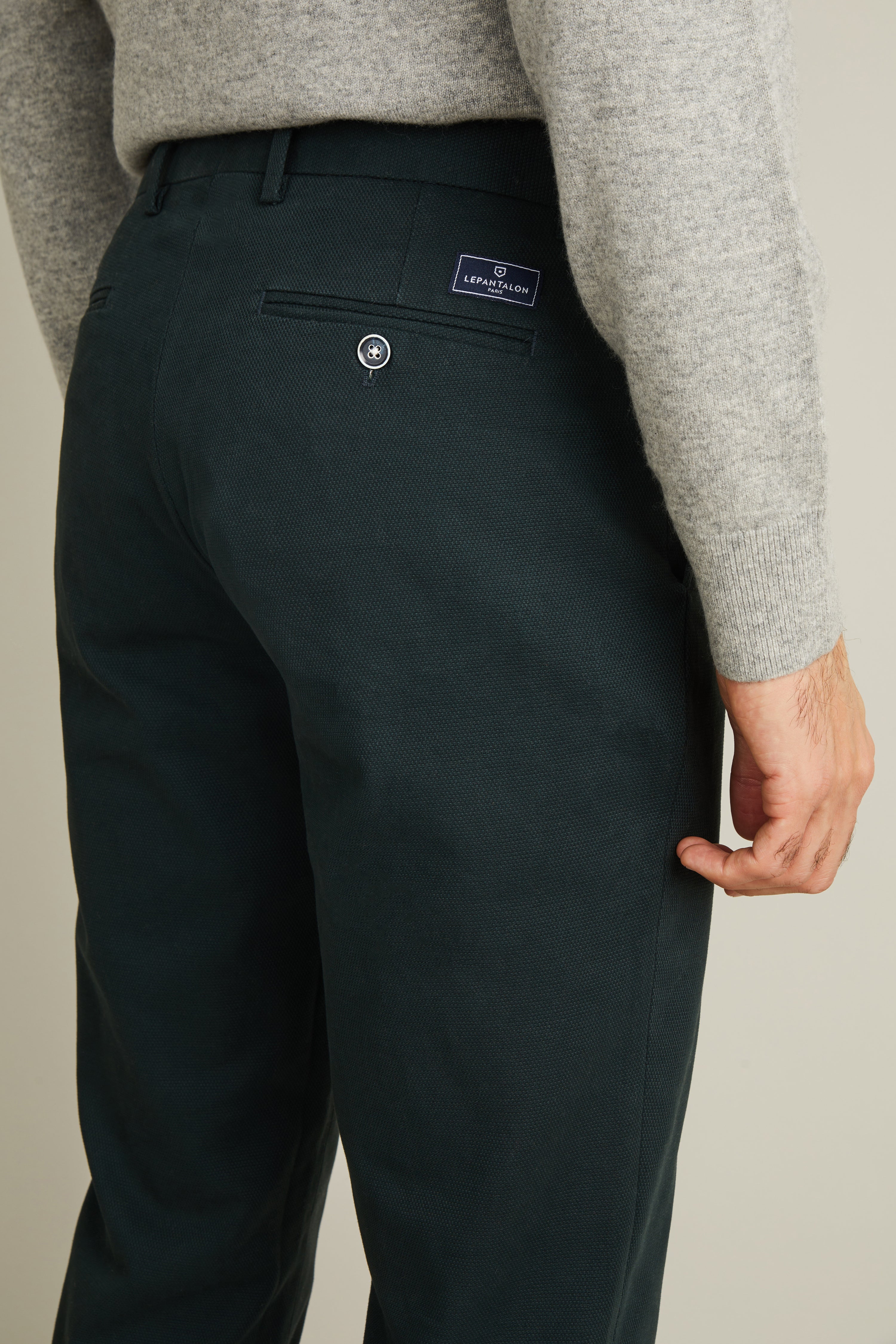 le-pantalon-chino-textur-vert-anglais-pantalon-homme-42 image 3