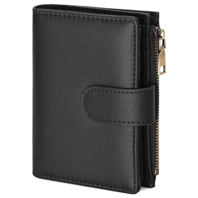 gaekeao-women-s-small-wallet-type1-noir-portefeuille-rfid image 1