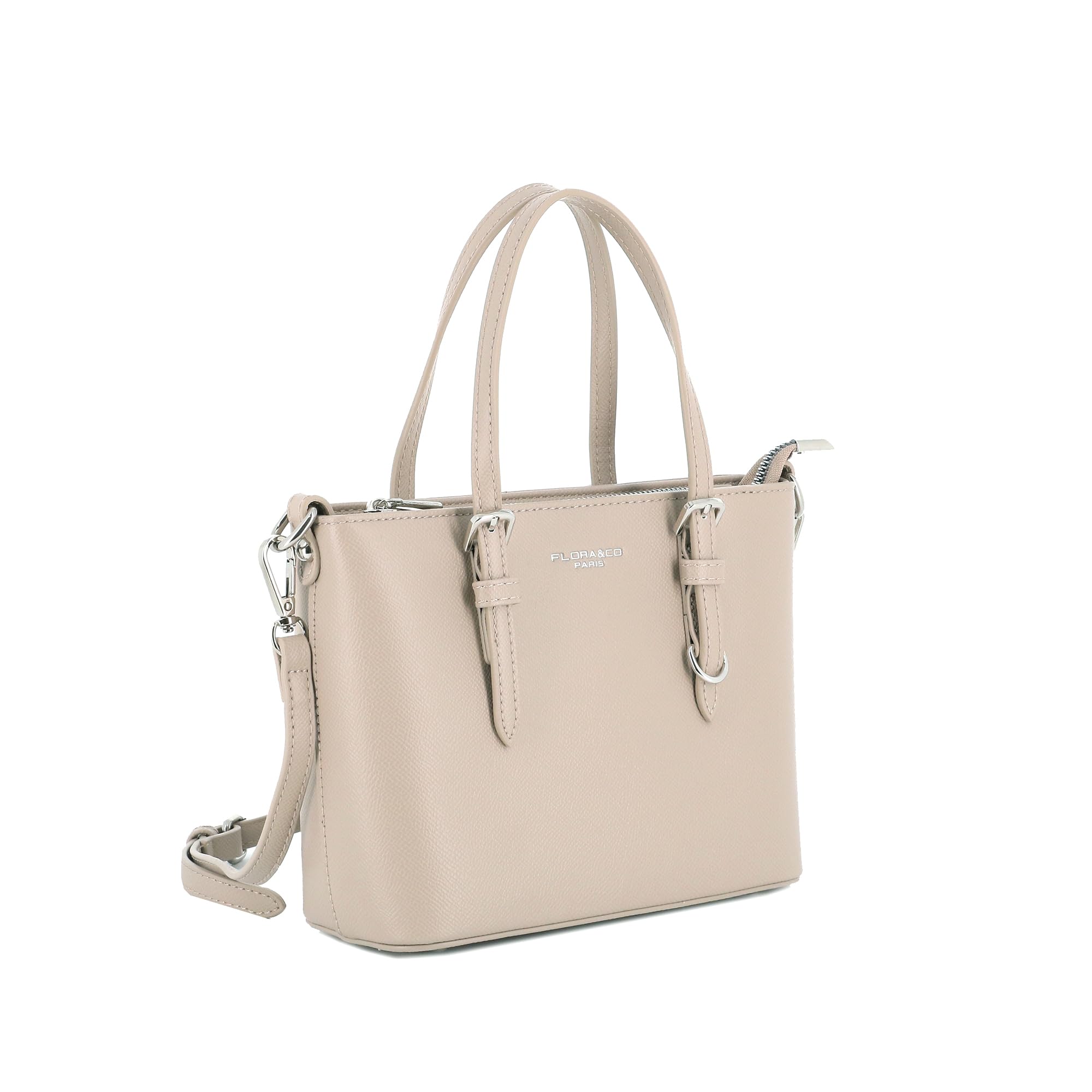 flora-co-sacs-main-s-sac-main-beige-saffiano image 2
