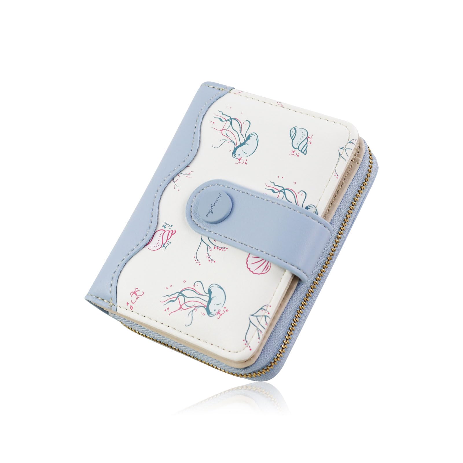 adistylinno-women-s-wallet-petit-portefeuille-violet-5-cartes image 7