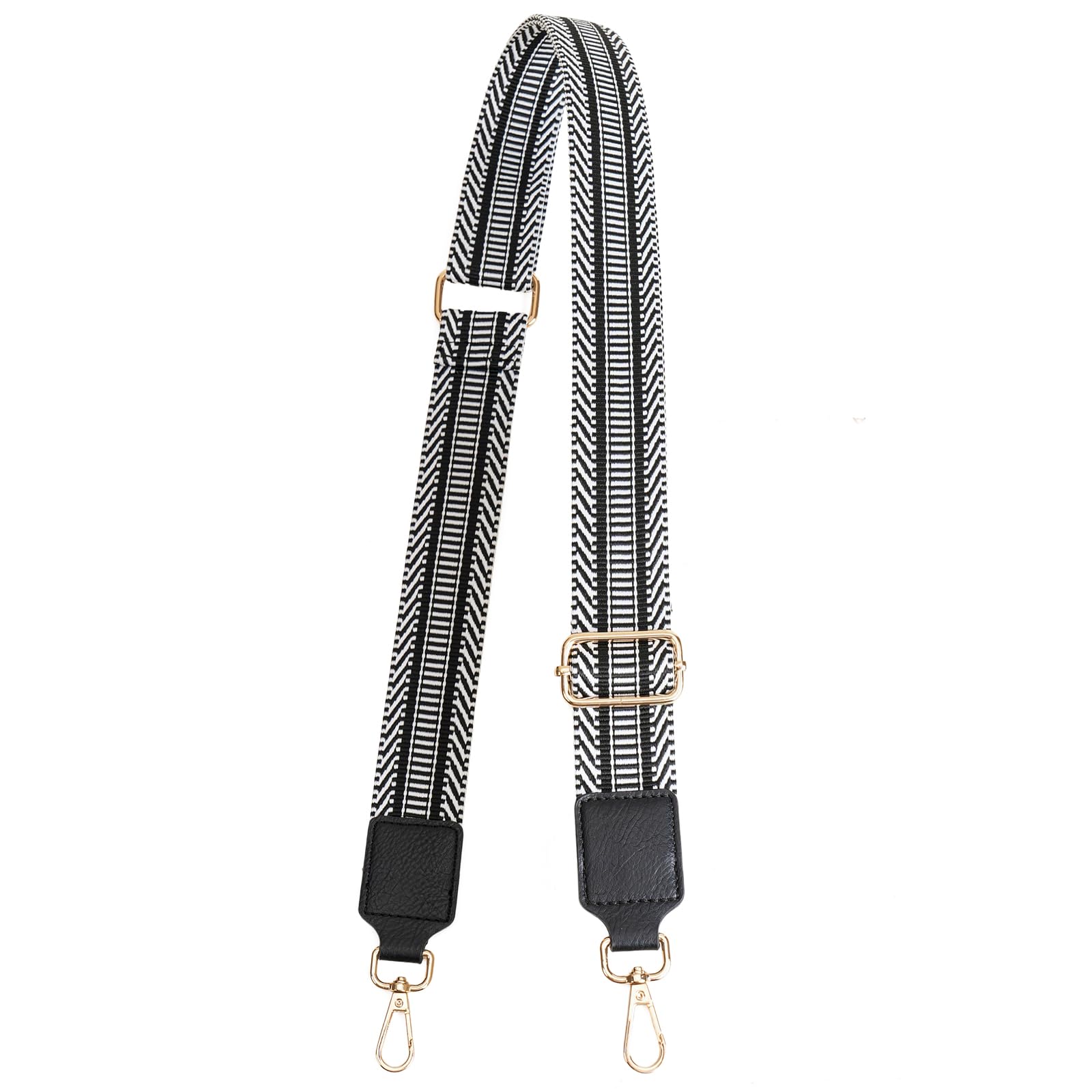 gaekeao-crossbody-bag-sangle-bandouliere-noire-tricot image 1