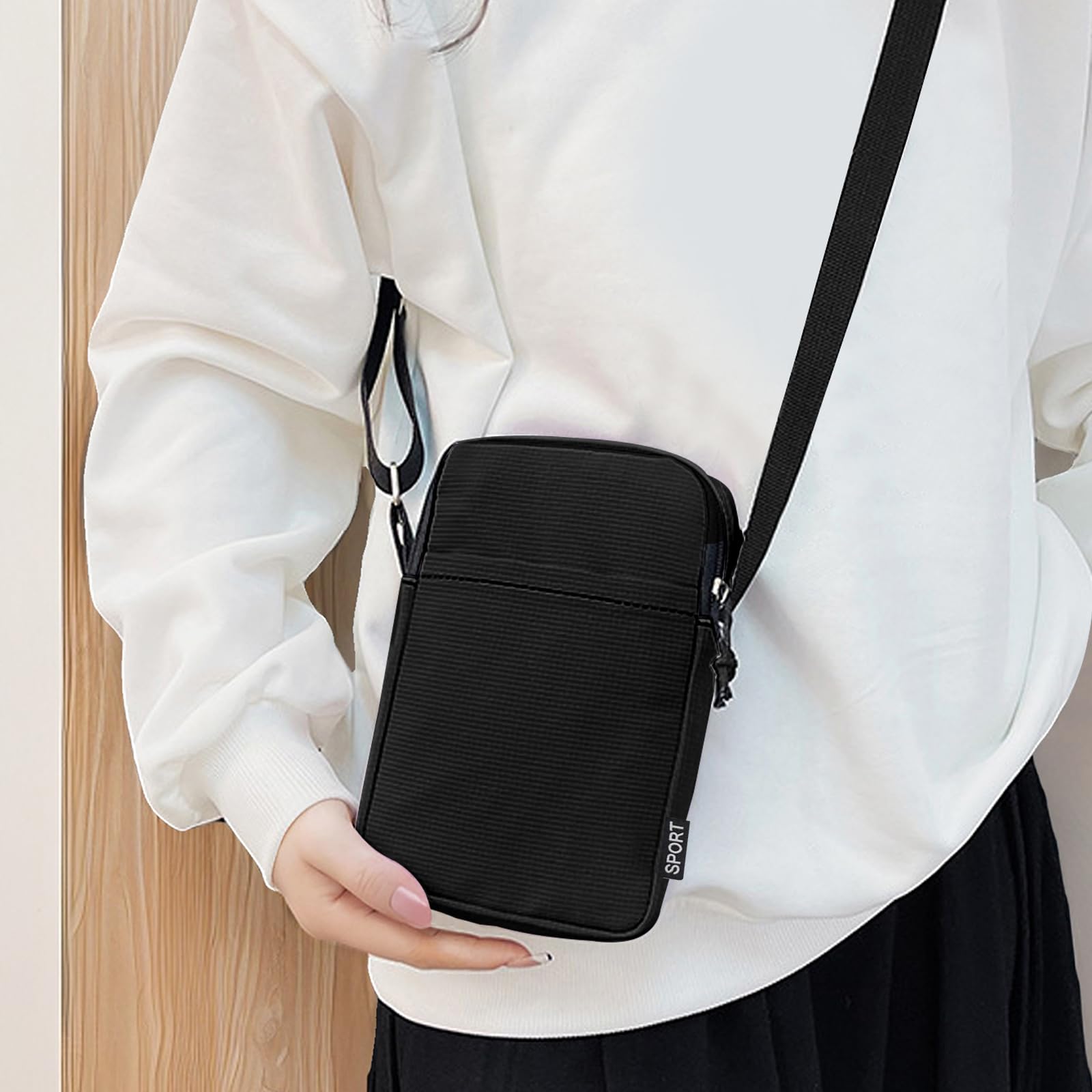 adistylinno-crossbody-sac-bandouli-re-noir-toile-t-l-phone image 3