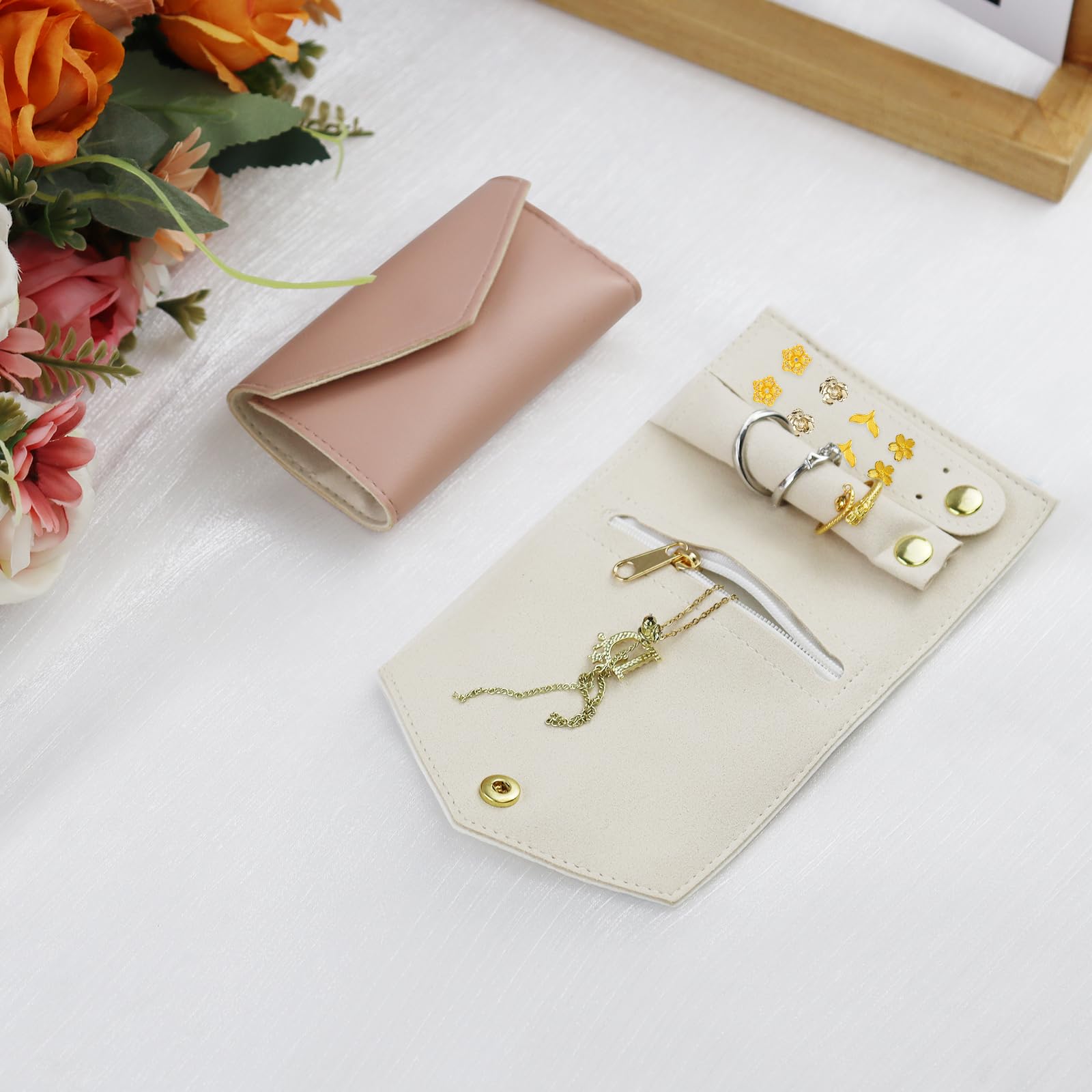 adistylinno-jewelry-box-pochette-bijoux-cuir-rose-bonbon image 5