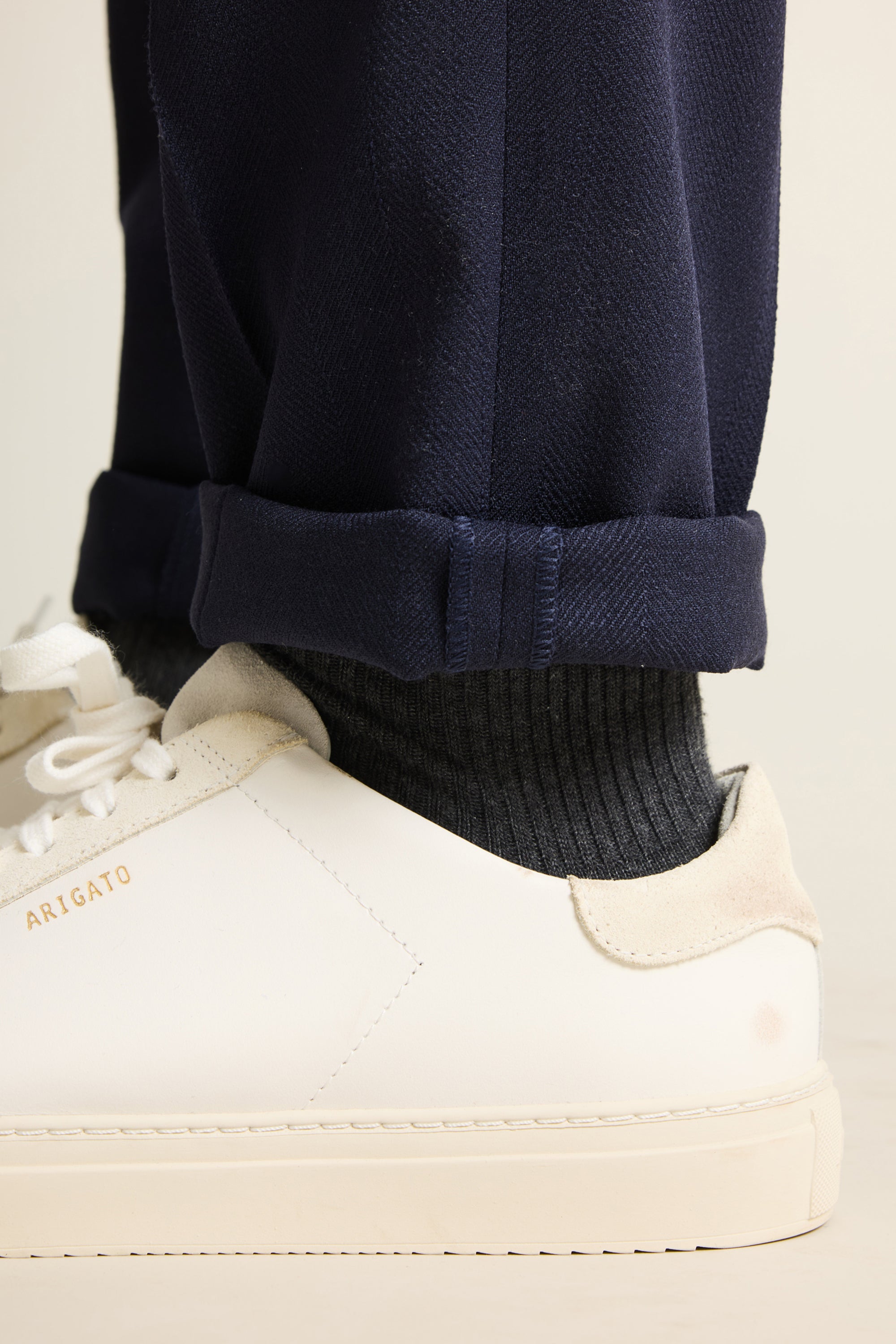 le-pantalon-jogging-homme-jogpant-chevron-bleu-marine-laine image 8